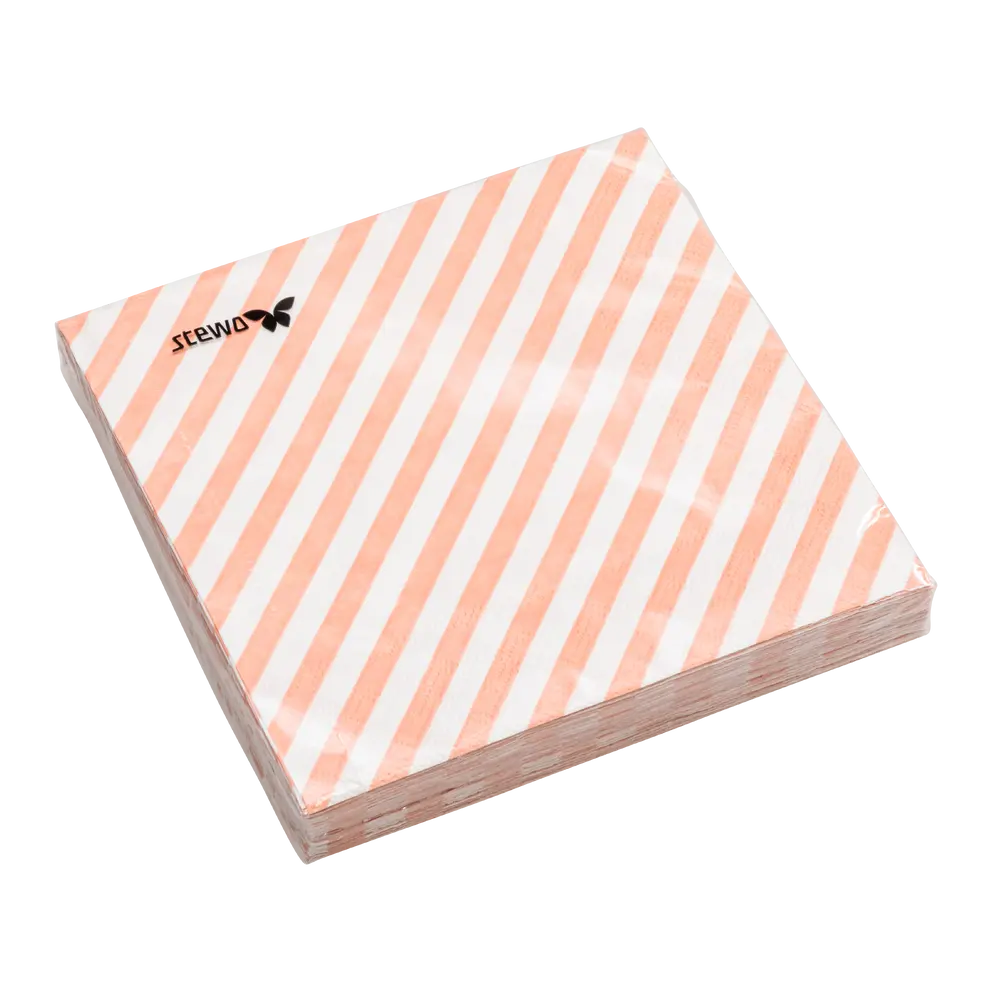Papierserviette 20er-Set Stribe