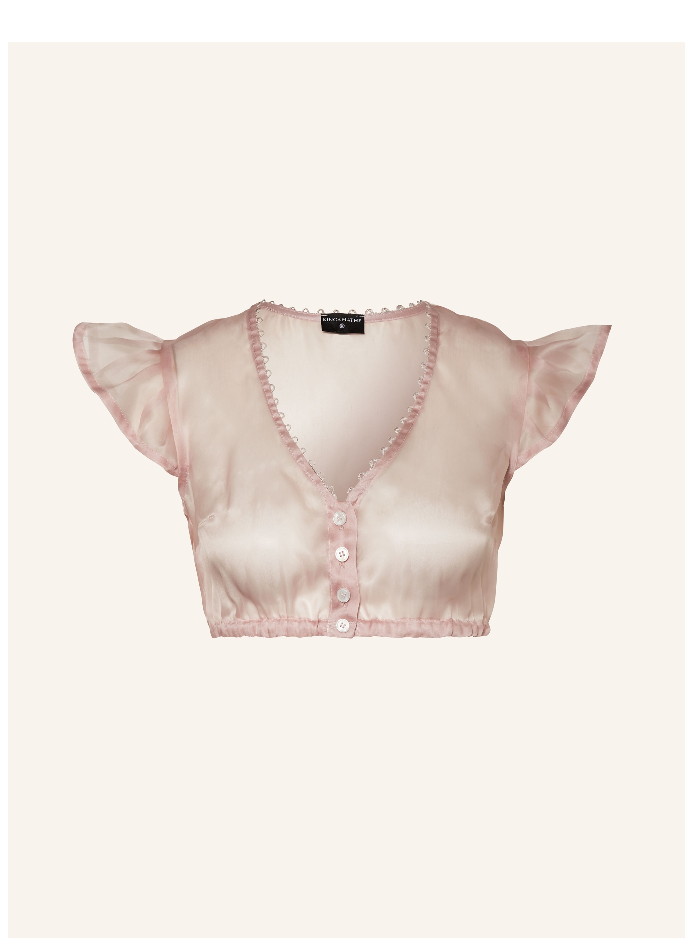 KINGA MATHE Dirndlbluse KIKI aus Seide