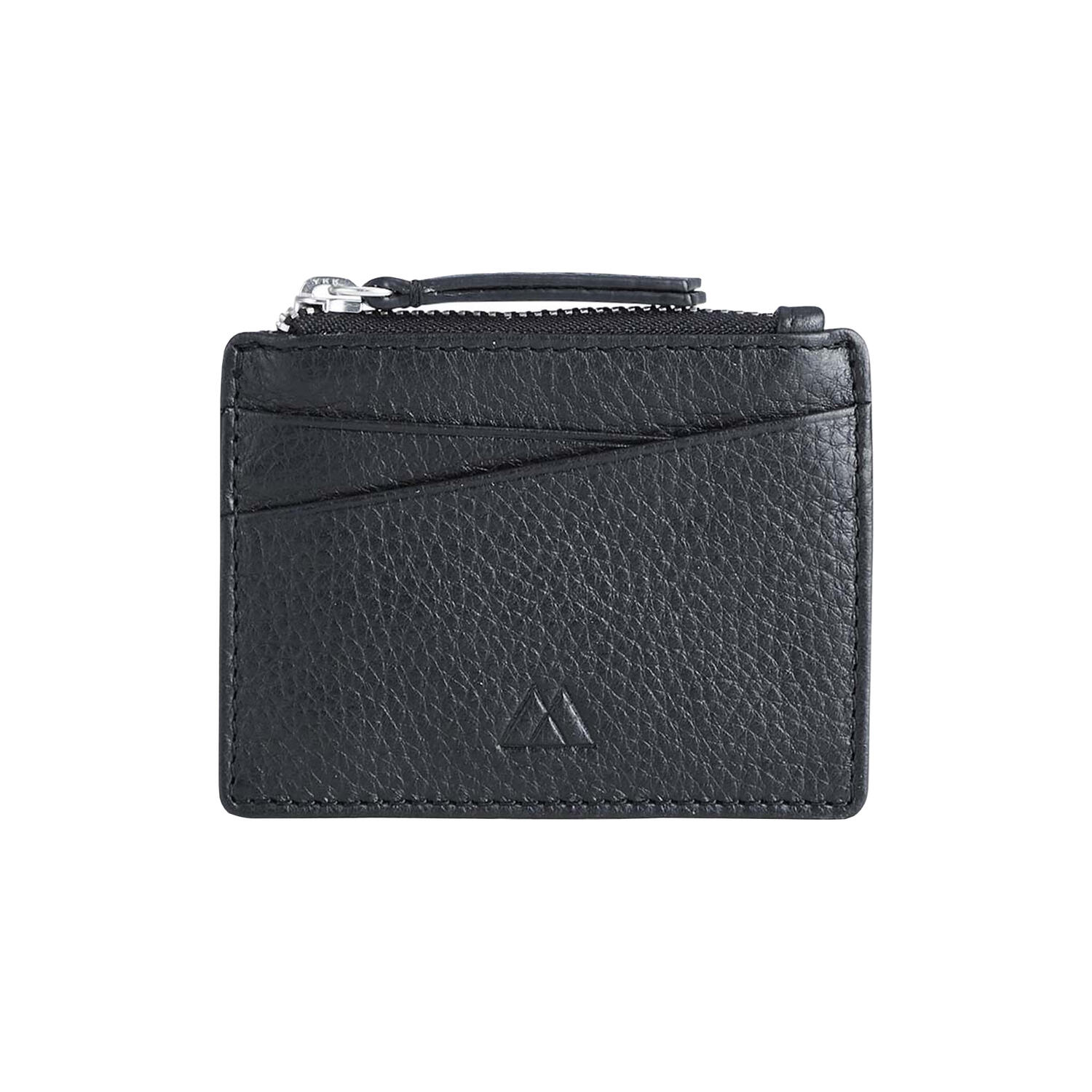 Frey Zip Card Holder, grain black