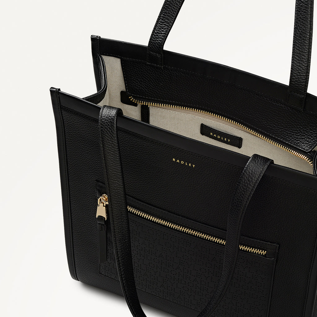 Alba Place - Medium Ziptop Tote