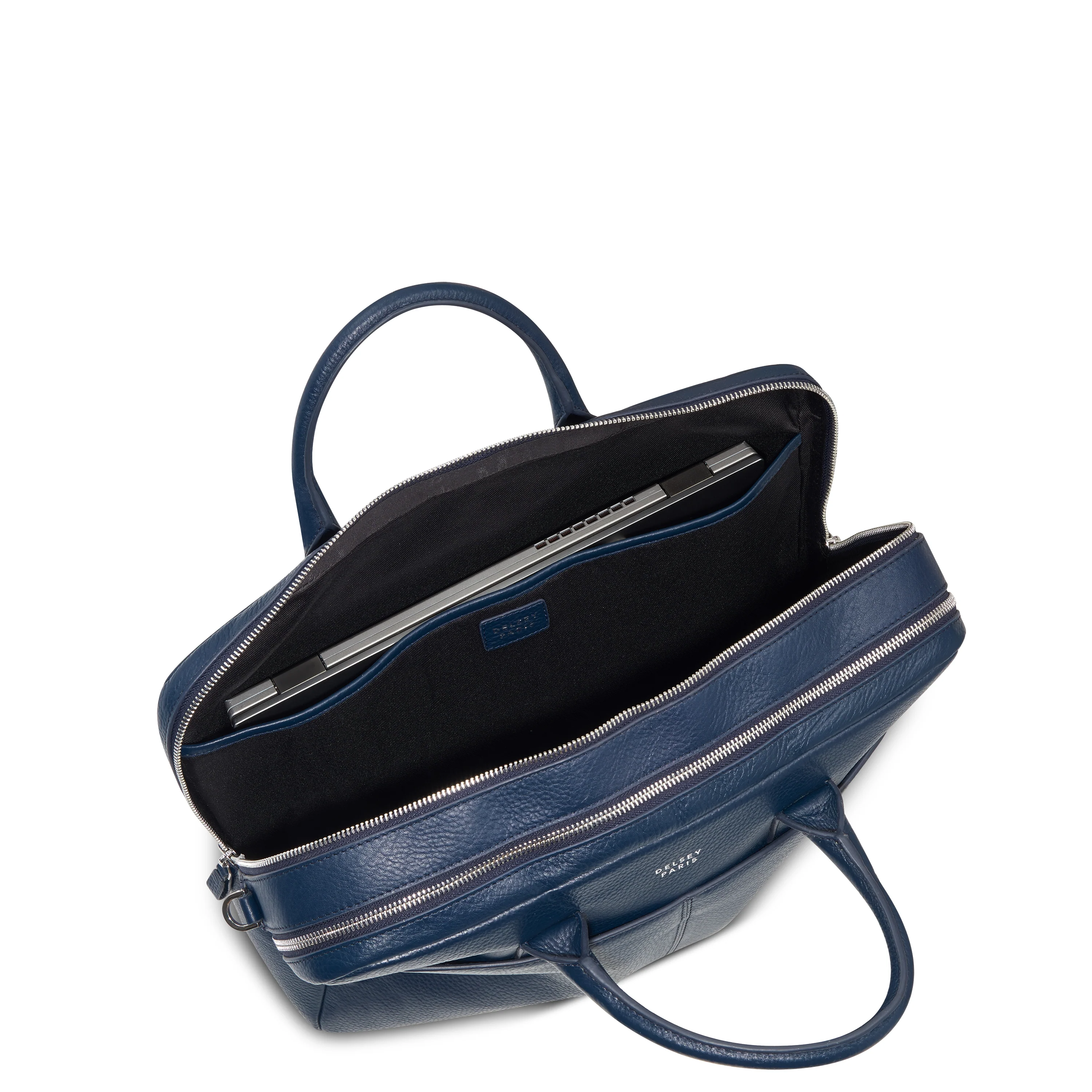 LE CUIR GRAINÉ - SAC 2 COMPARTIMENTS 15,6