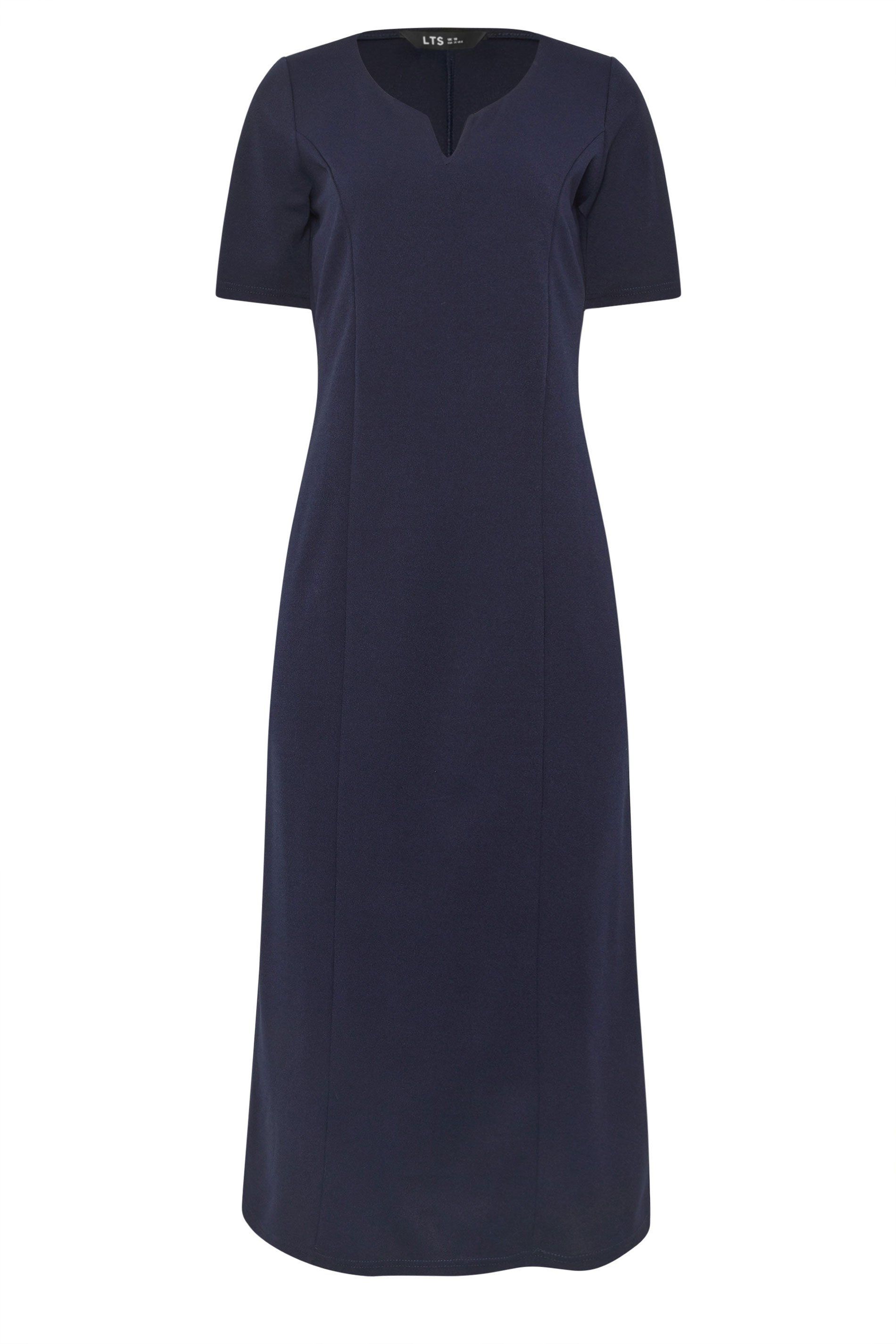 Long Tall Sally Tall Notch Neck Midi Dress
