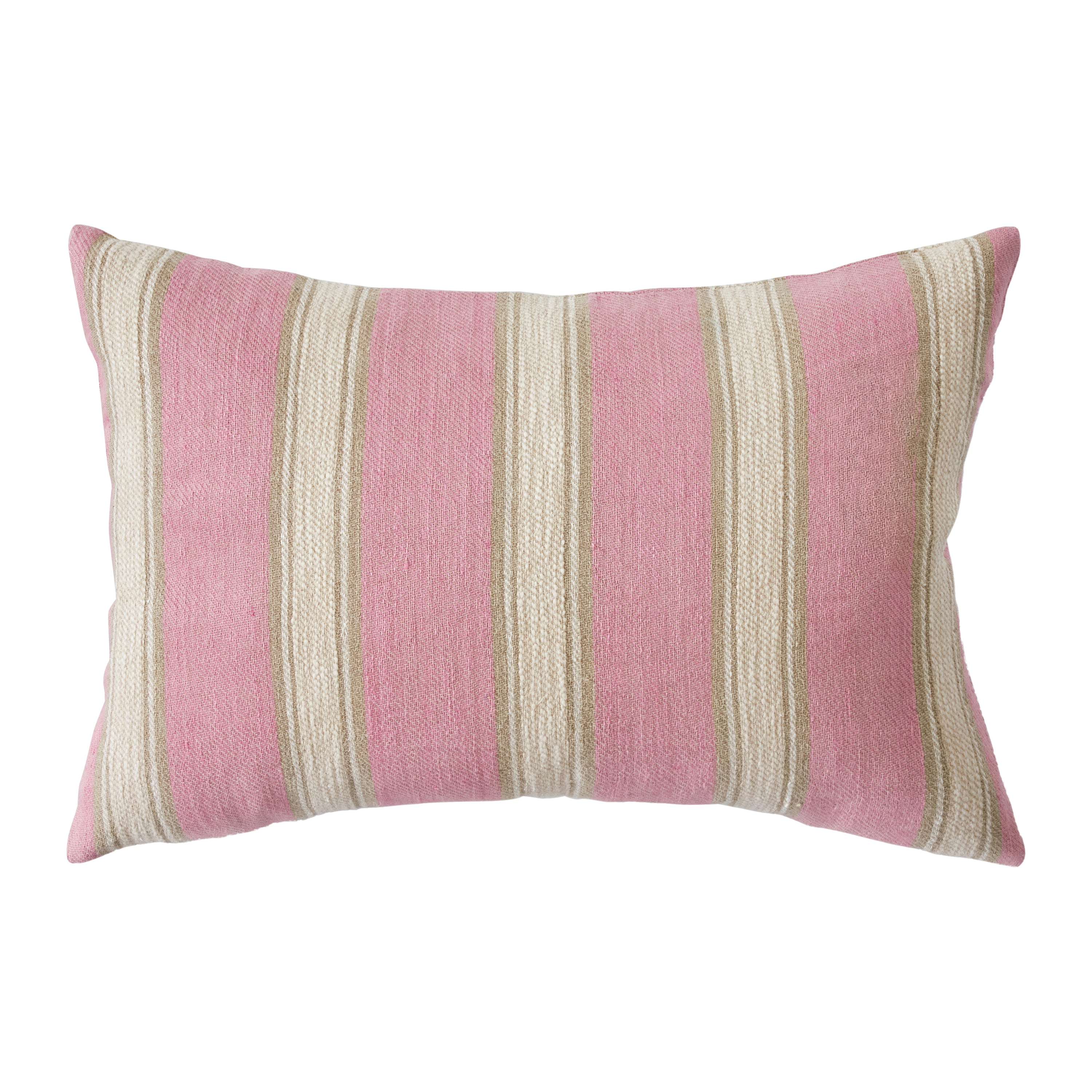 HKliving Woven Striped Sierkussen 40 x 60 cm - Blush