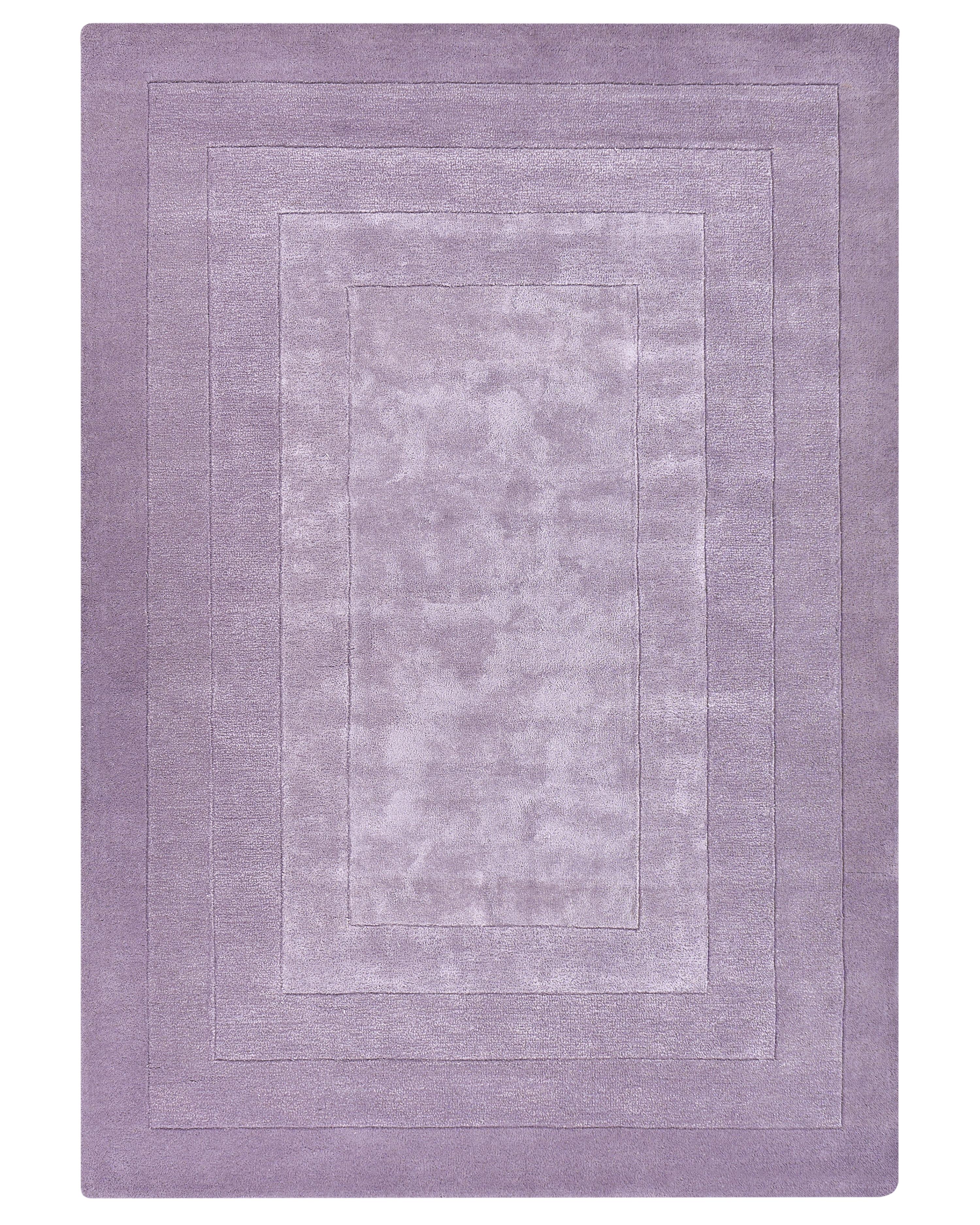 Rug AMADO Violet 160 x 230 cm Viscose