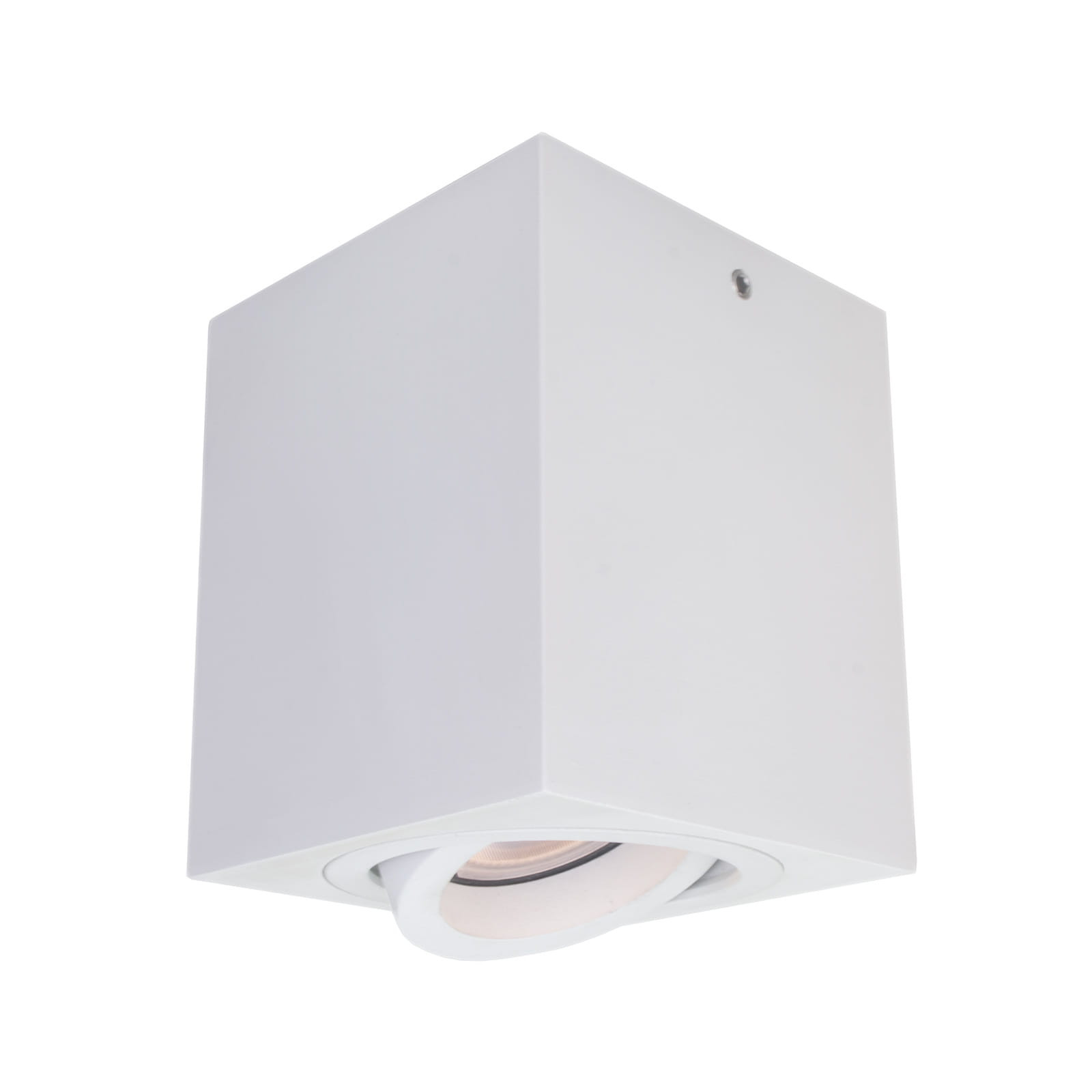 Spot kwadratowy biały EMILIO1xGU10x50W wym:9,5x8x8cm IP20 Italux