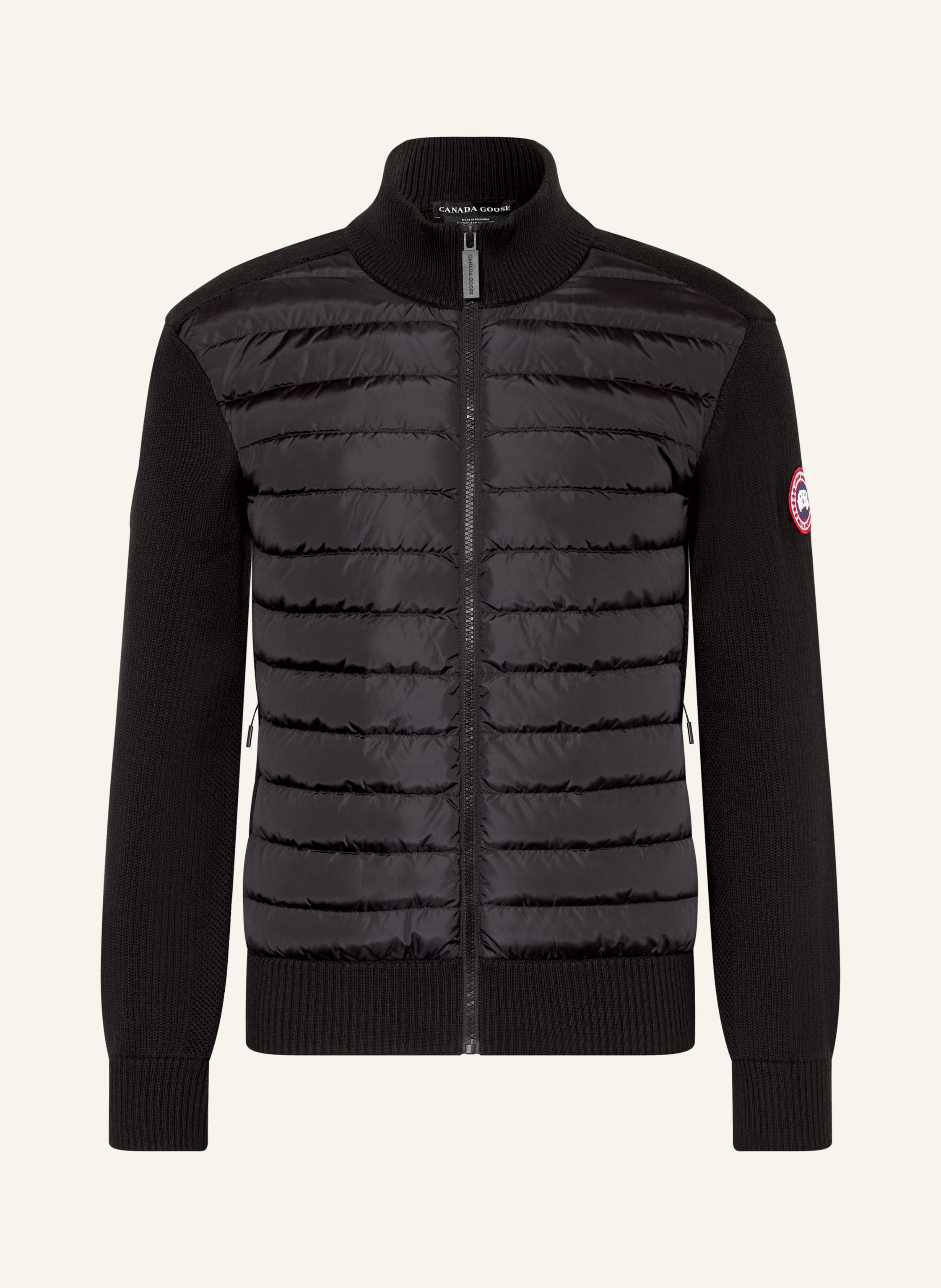 CANADA GOOSE Strickjacke HYBRDIGE im Materialmix