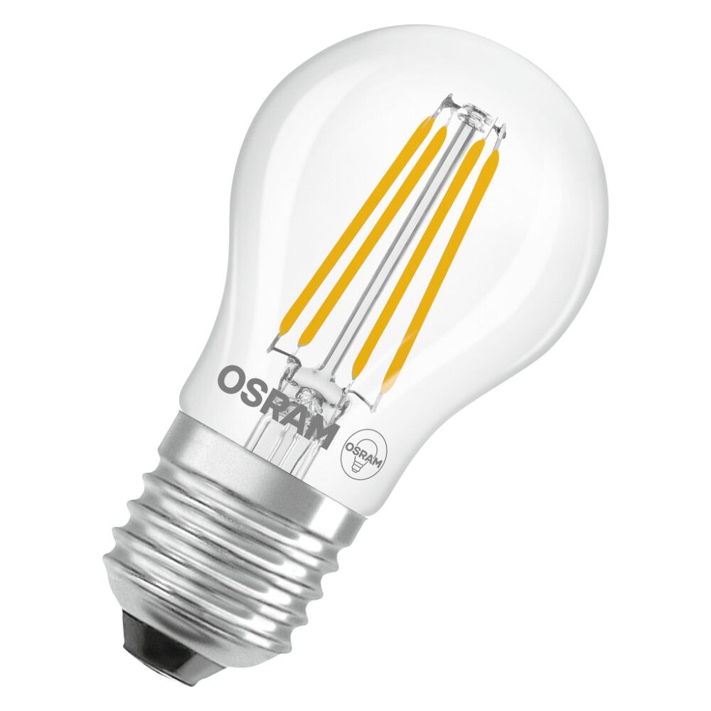 GLOBUSPÆRE OSRAM LED E27 470 LM 3,4 W 2700 K KLAR
