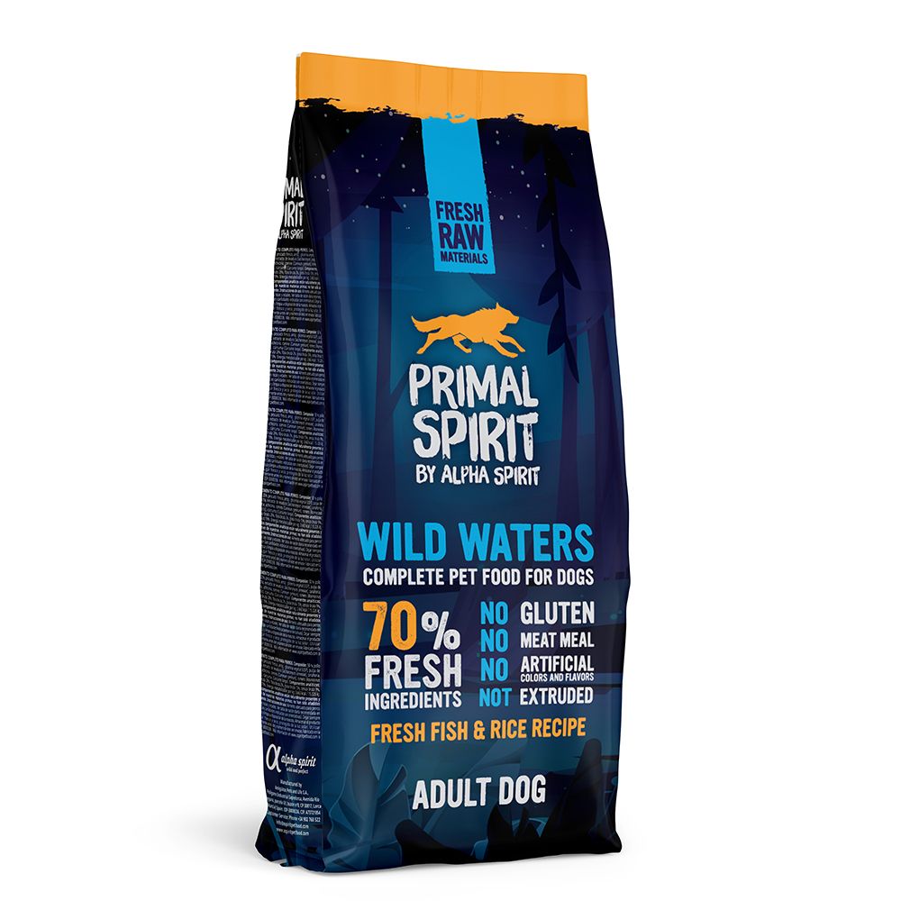Primal Spirit 70% Wild Waters Dry Dog Food