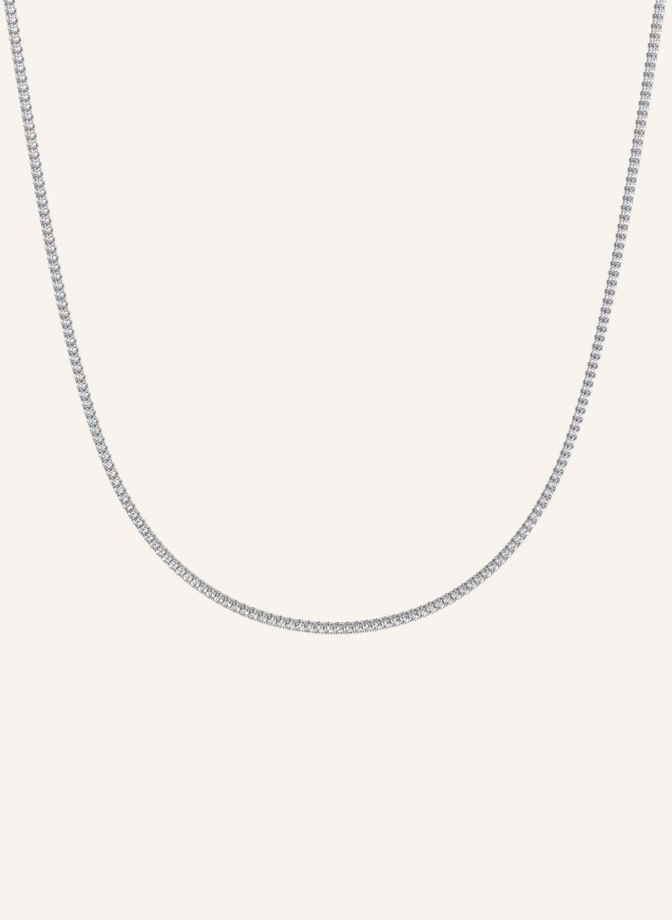 VEYNOU Halskette TENNIS aus 18 Karat Weißgold und 4,30ct. Lab-Grown Diamanten