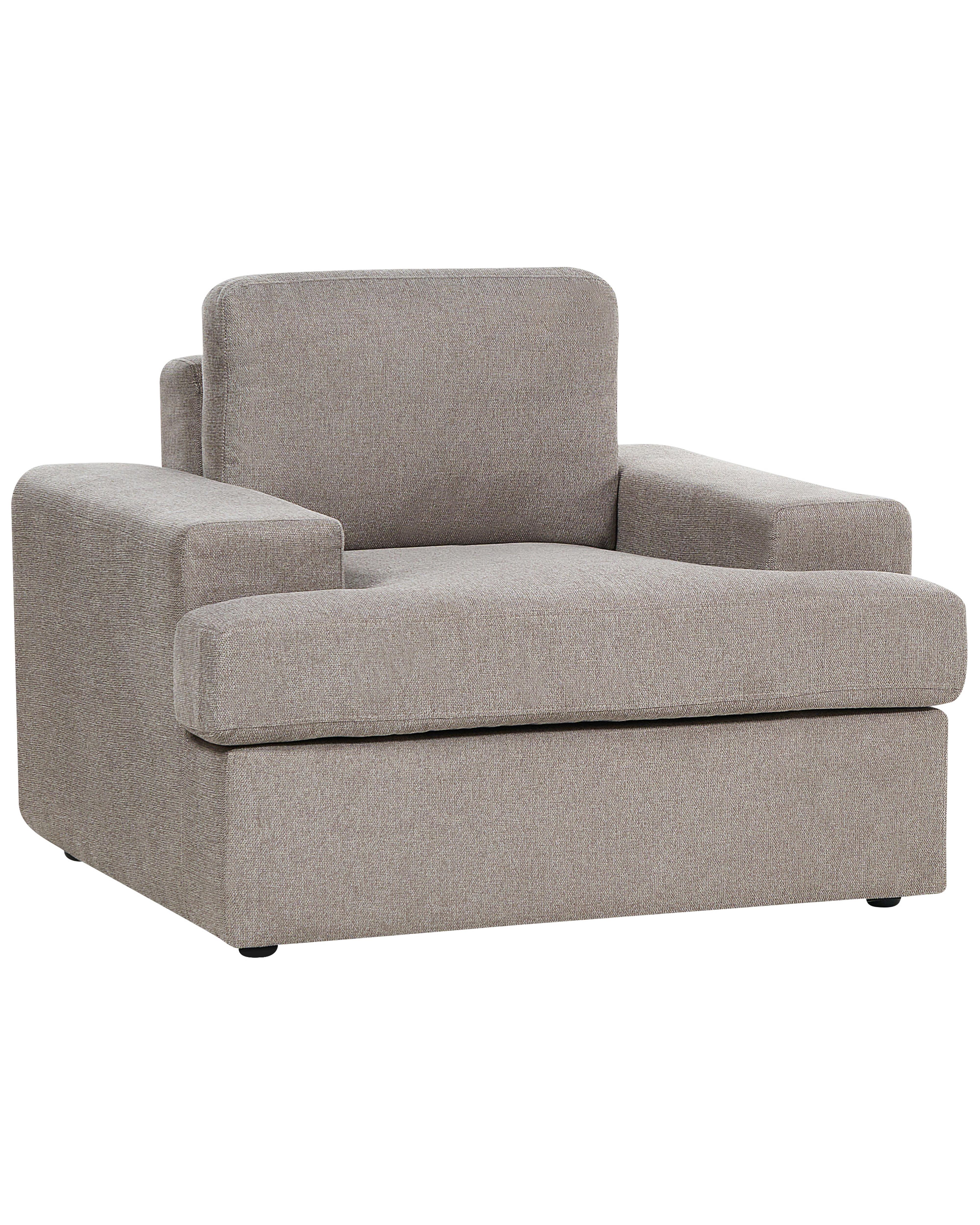 Sofa 3 Seater ALLA Fabric Taupe