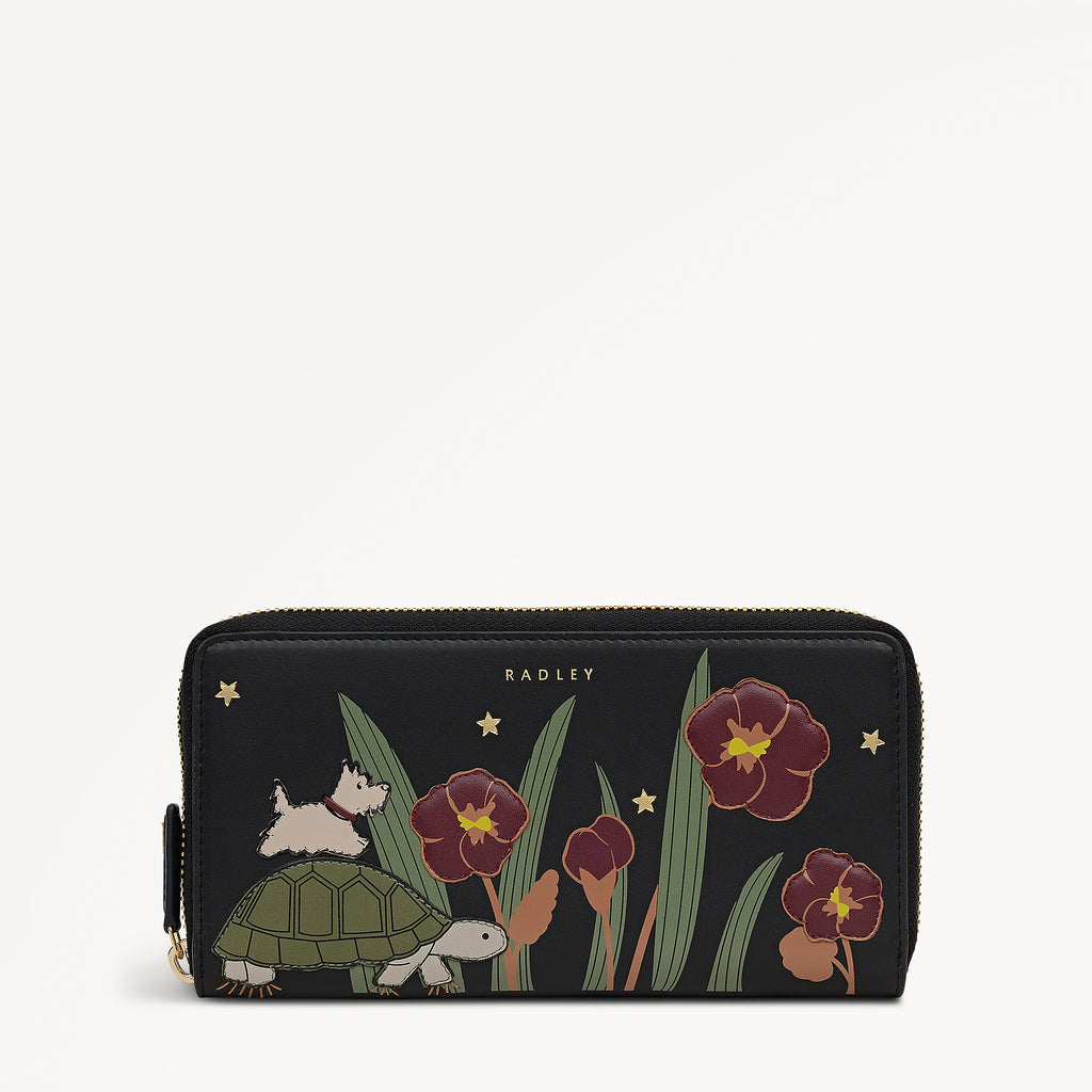 Midnight Wanderer Large Zip Around Wallet - OSF10001