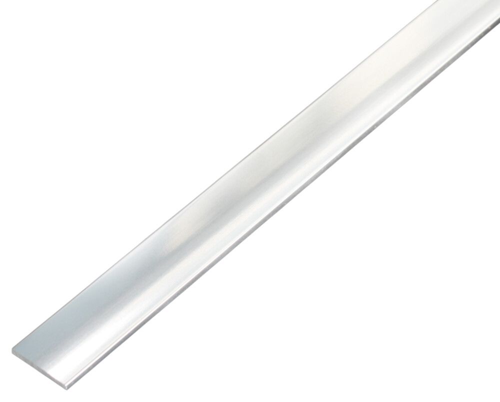 FLATJERN GAH ALBERTS ALUMINIUM KROM 25X2000MM