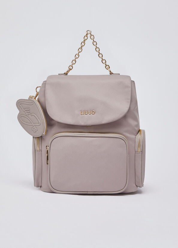 Zaino in nylon con portamonete
