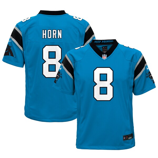 Jaycee Horn Carolina Panthers Nike Youth Game Jersey - Blue/White