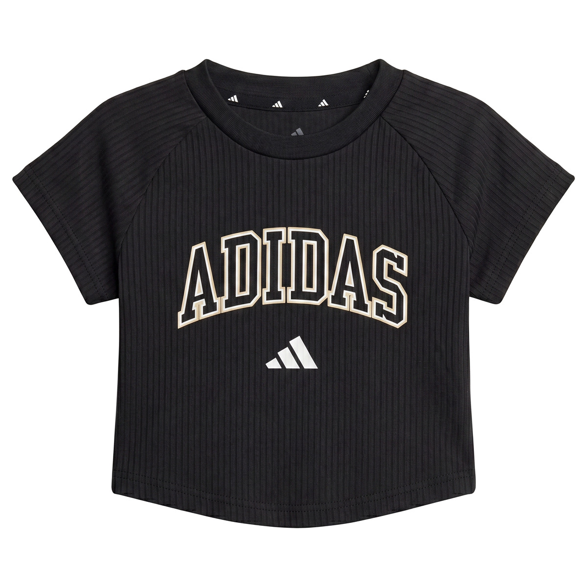 adidas - Sport Seasonals Collegiate Typography T-Shirt Junior Girls - Black