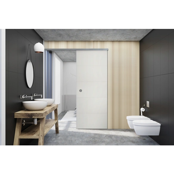 Schiebetür »Door in Box«, BxHxL: 93 x 211 x 211 cm, beidseitig