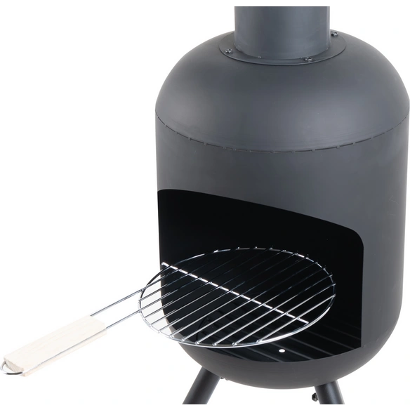 Gartenkamin »Fuego«, Ø 40 cm, schwarz