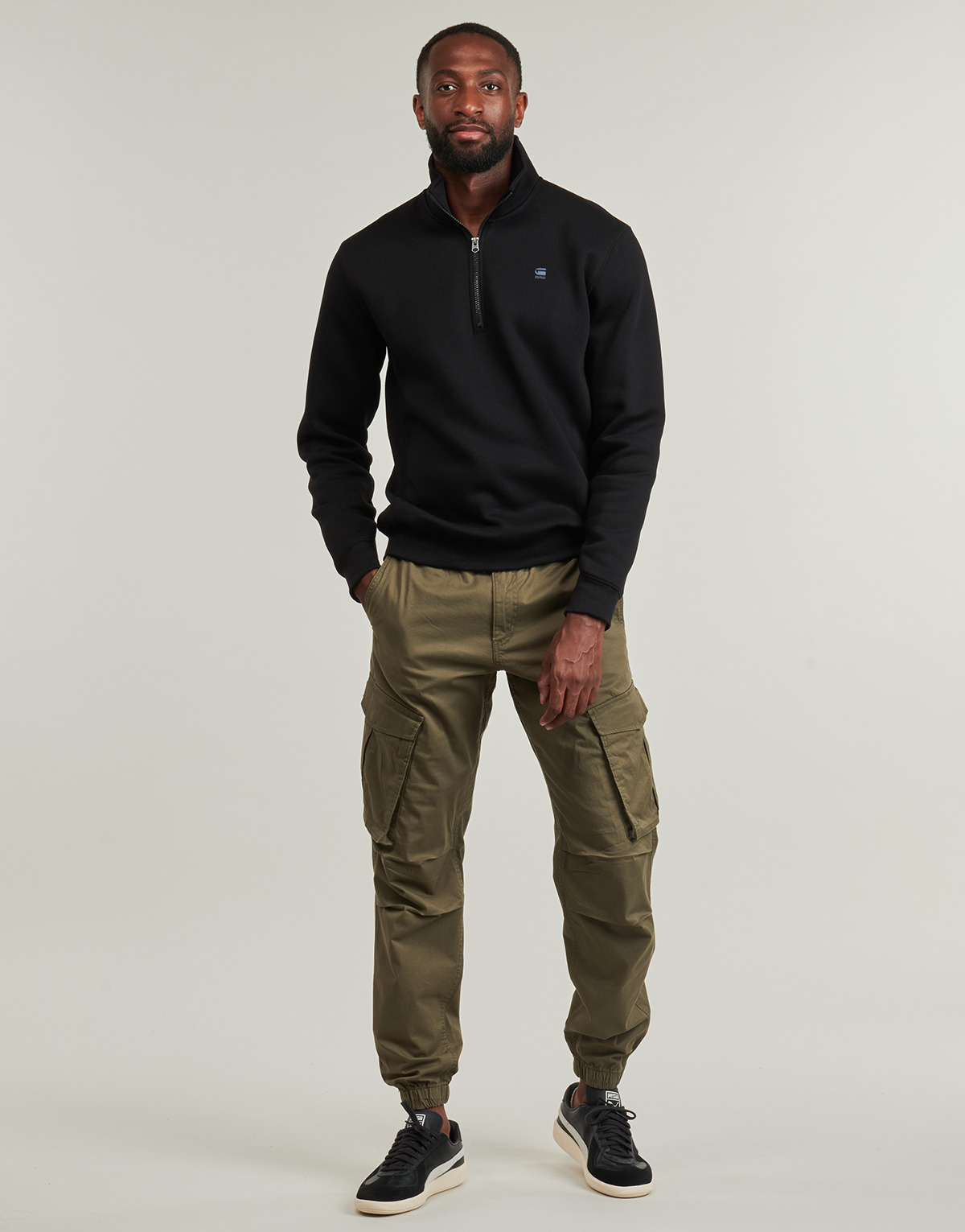 Jack & Jones - JPSTKANE NOAH CUFFED CARGO - Kaki