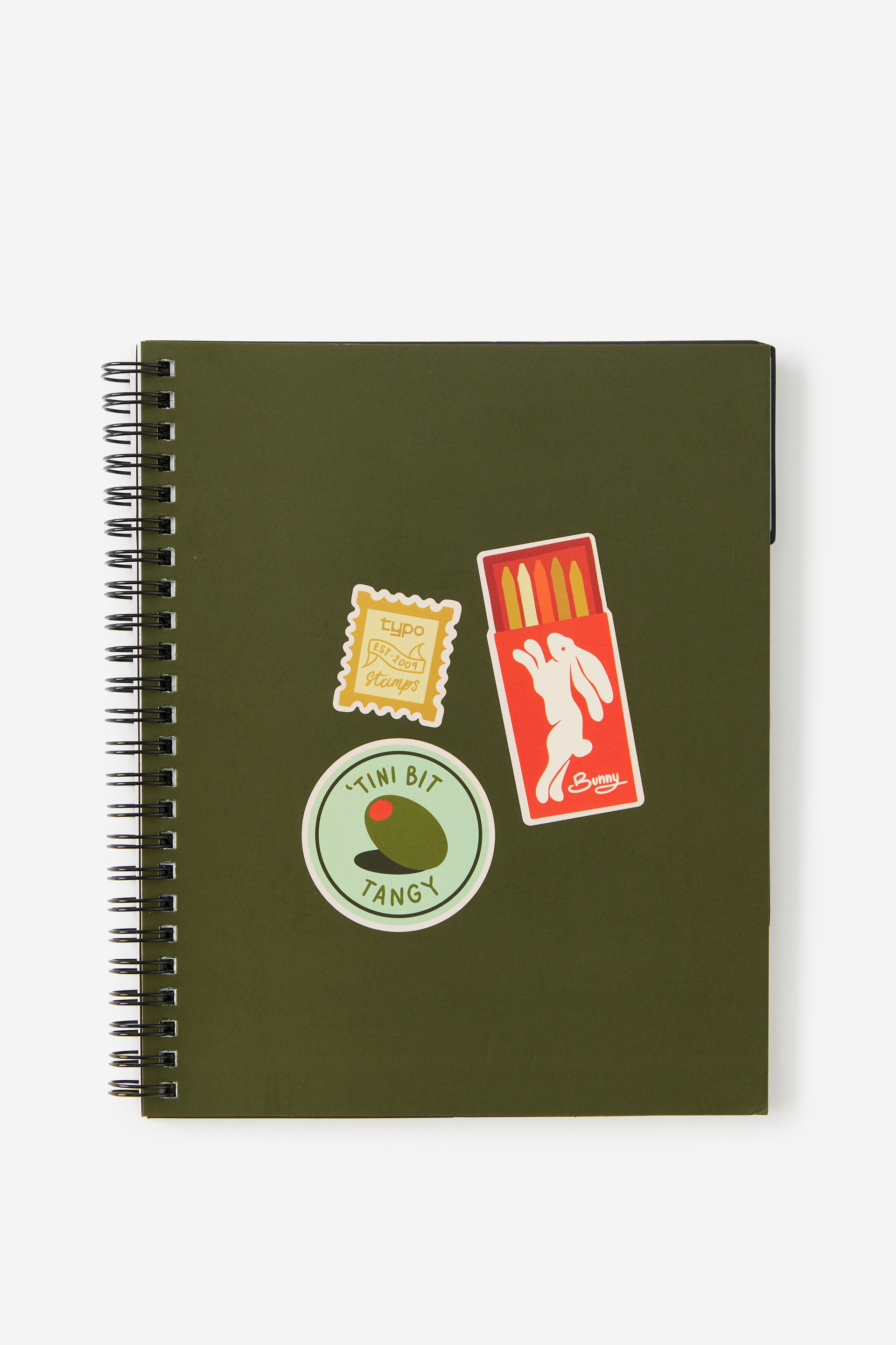 A5 Spiralbound Subject Notebook