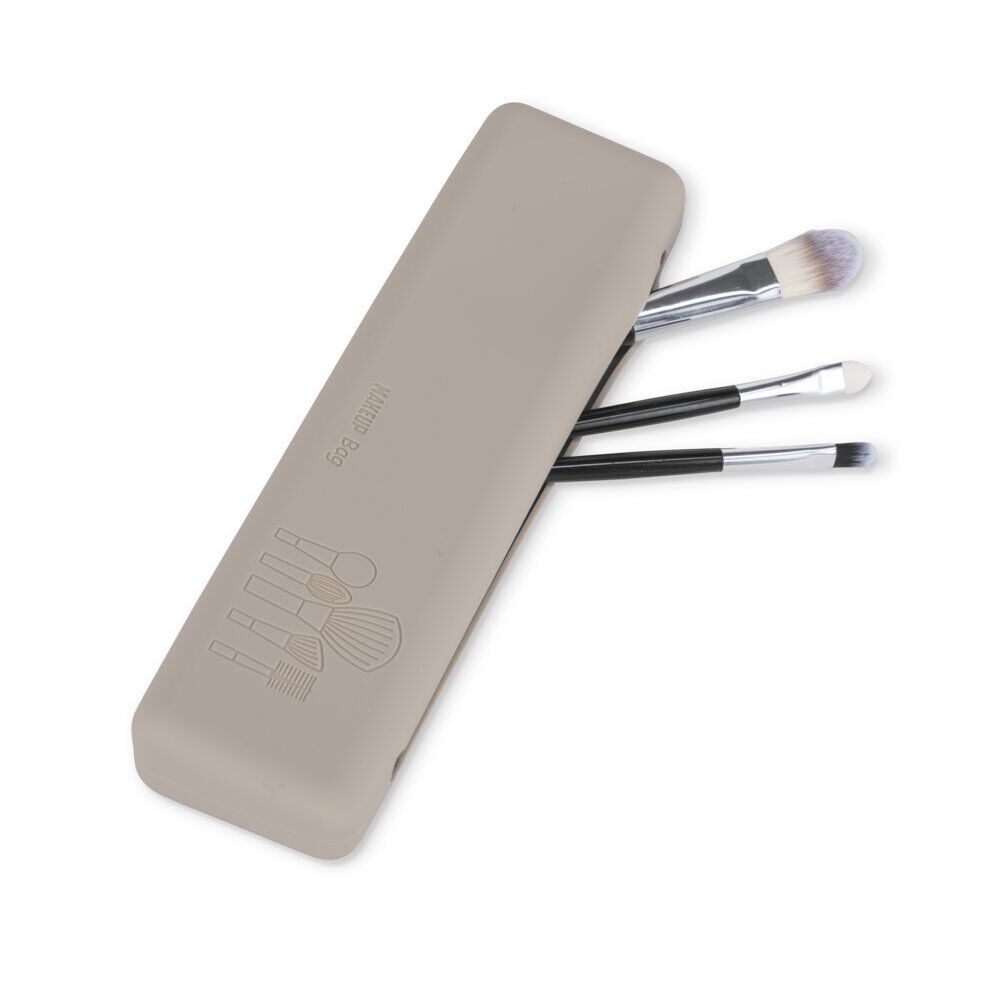 Trousse pour pinceaux à maquillage en silicone (3 modèles)