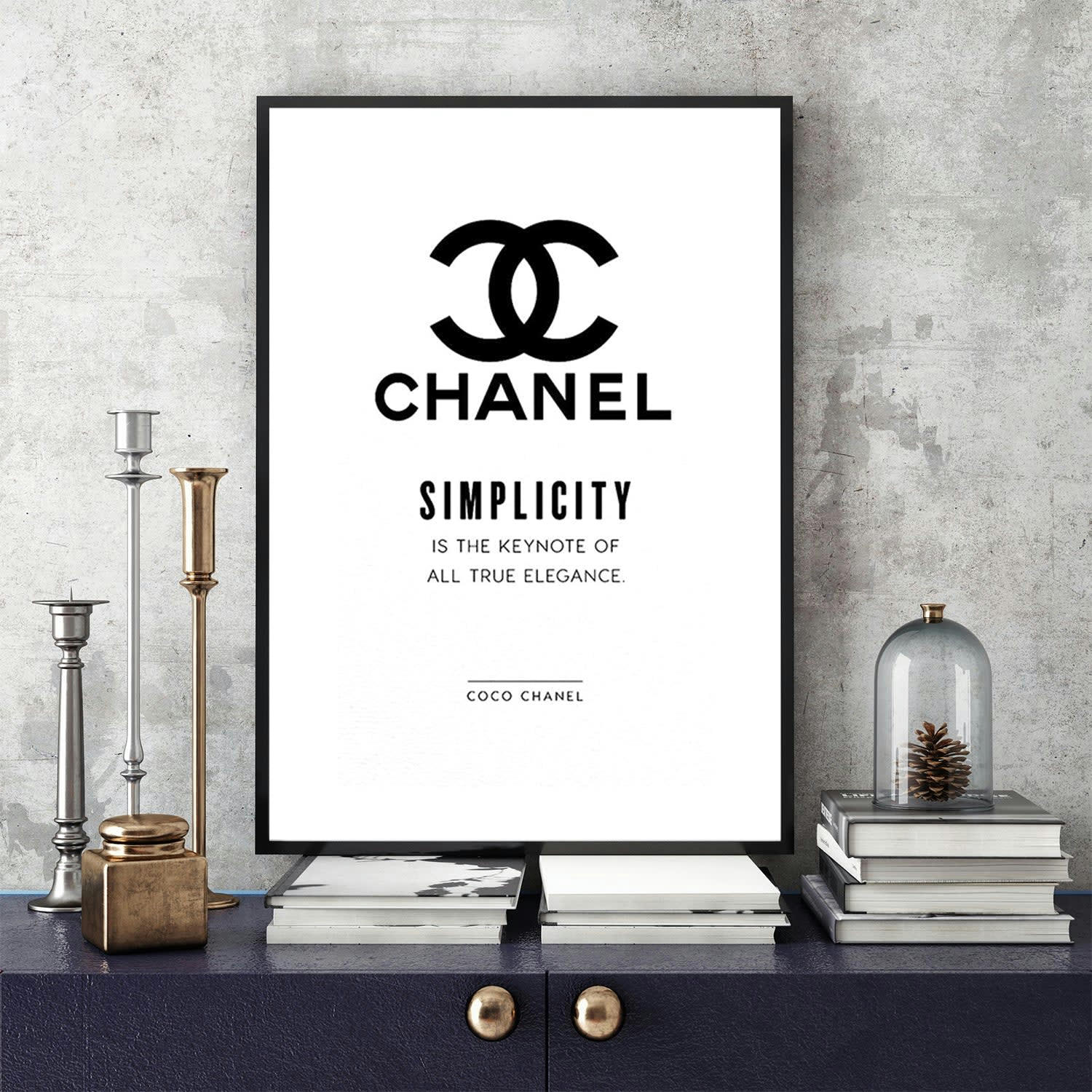 CHANEL - - 30x40