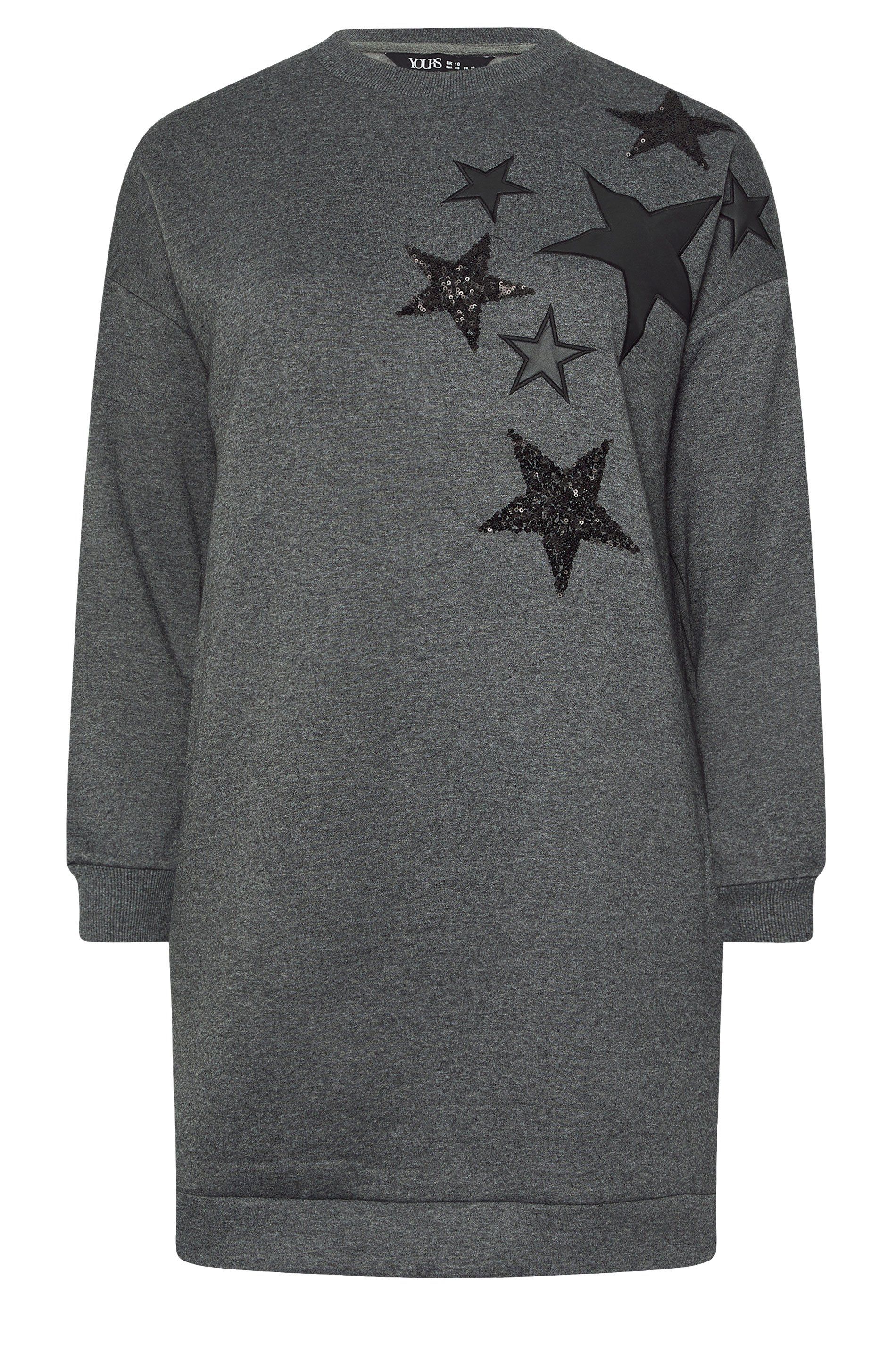 Yours Crew Neck Star Sweatshirt