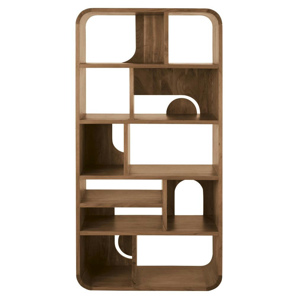 Sacramento - Etagère vintage en bois d'acacia massif