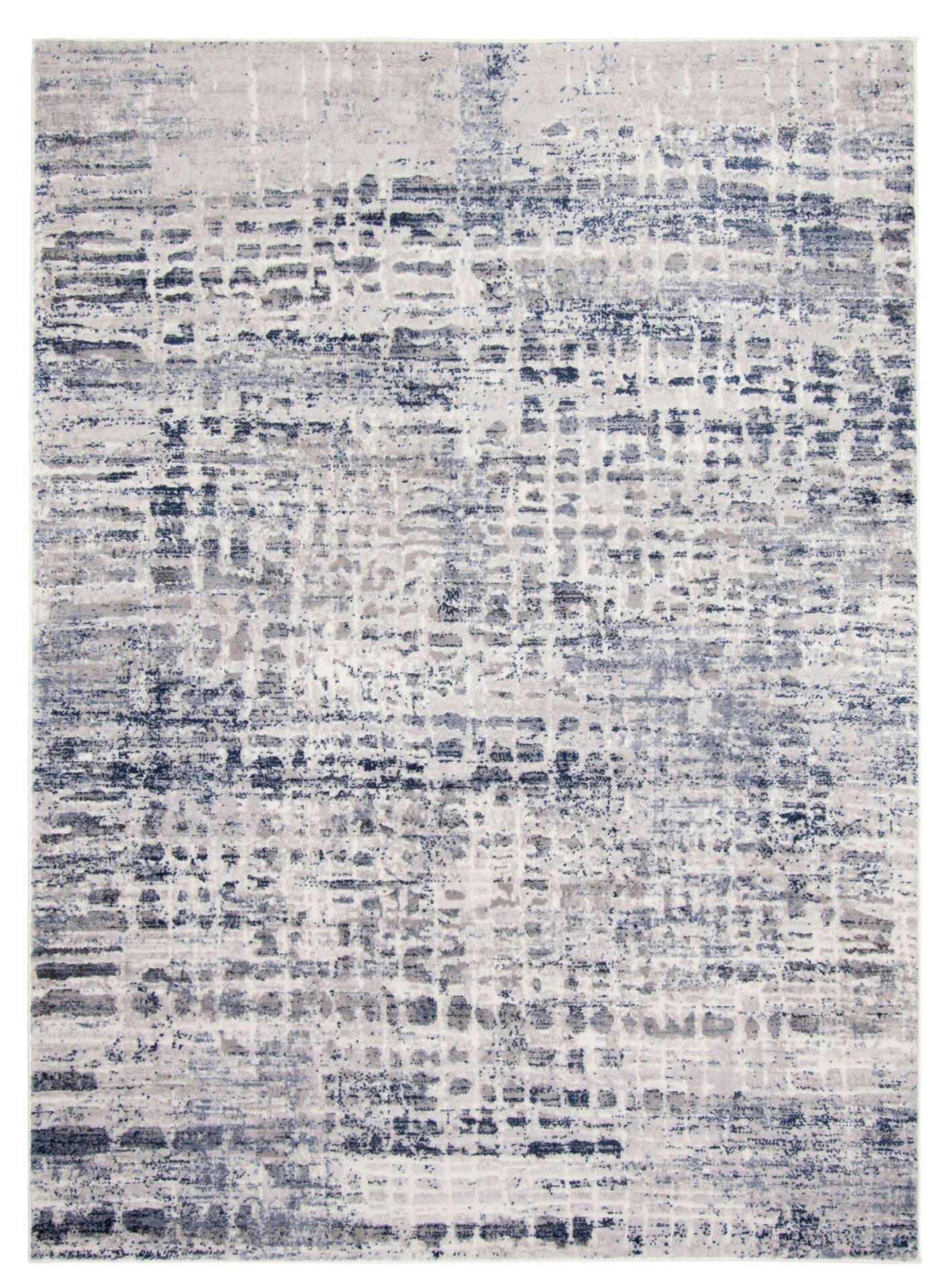 ECARPET Evra Indoor Area Rug, Blue, Assorted Sizes