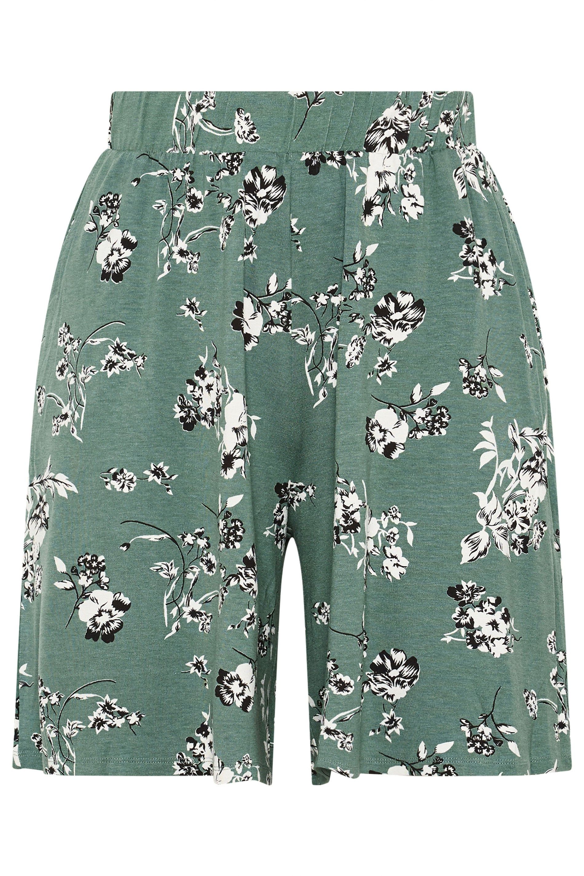 Yours Floral Print Shorts