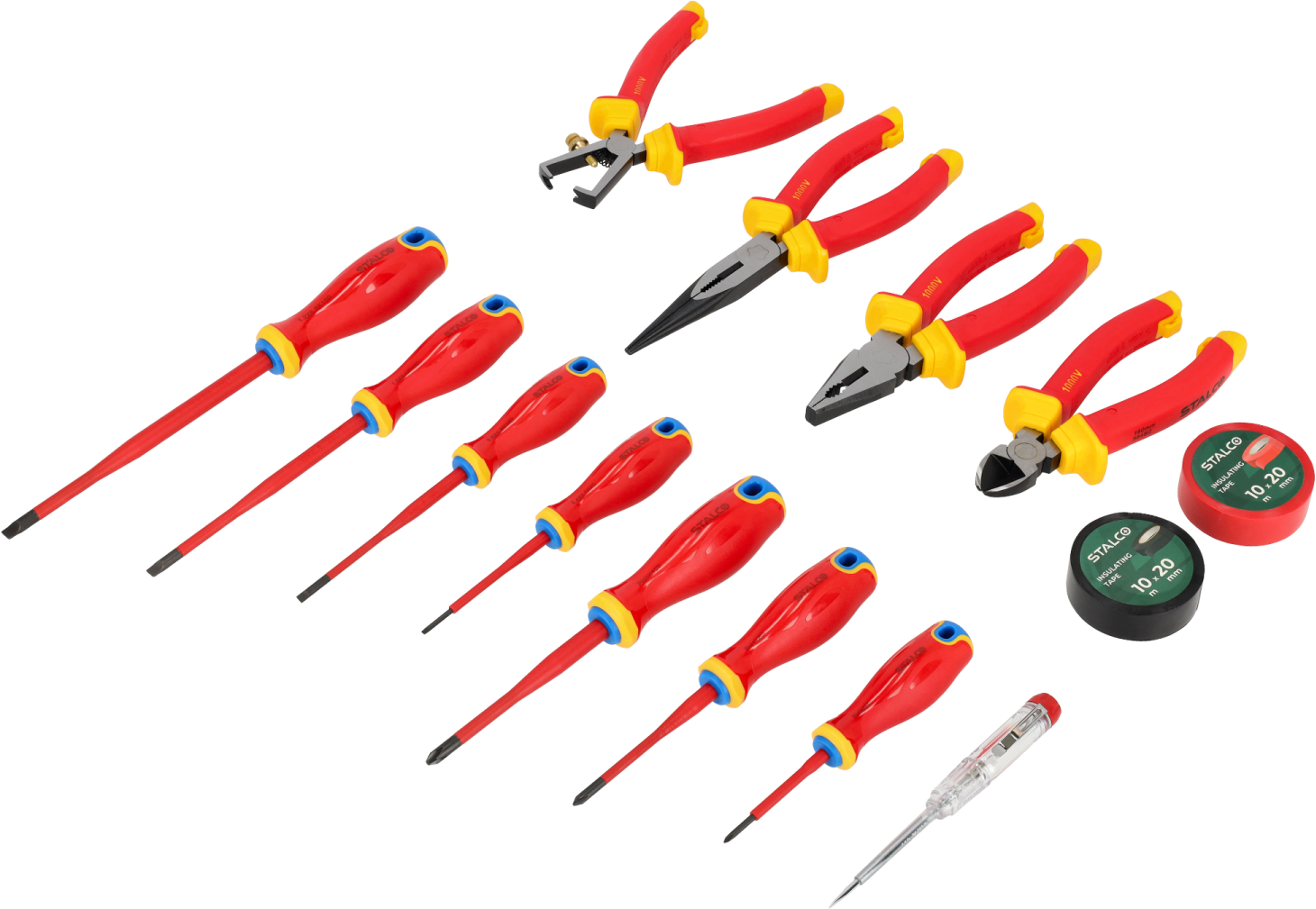 Zestaw narzędzi izolowanych STALCO S-14466