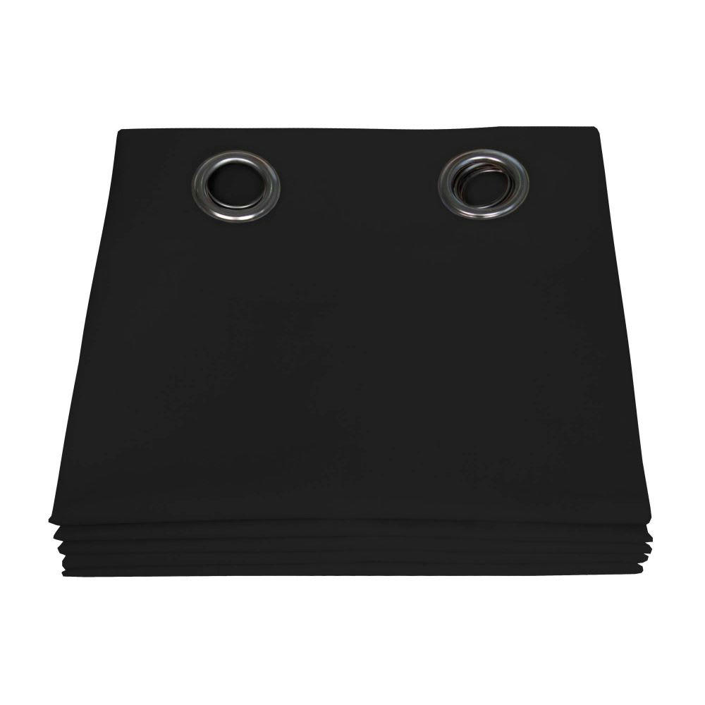 - Rideau occultant total noir 135 x 250