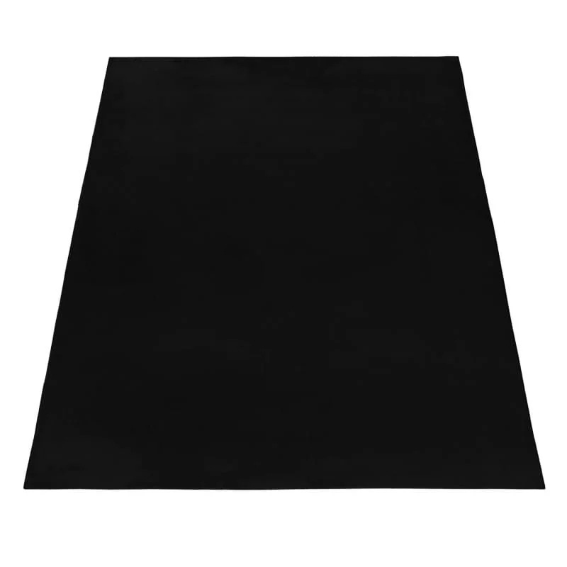 Dywan pluszowy Pouffy czarny 60 cm x 110 cm