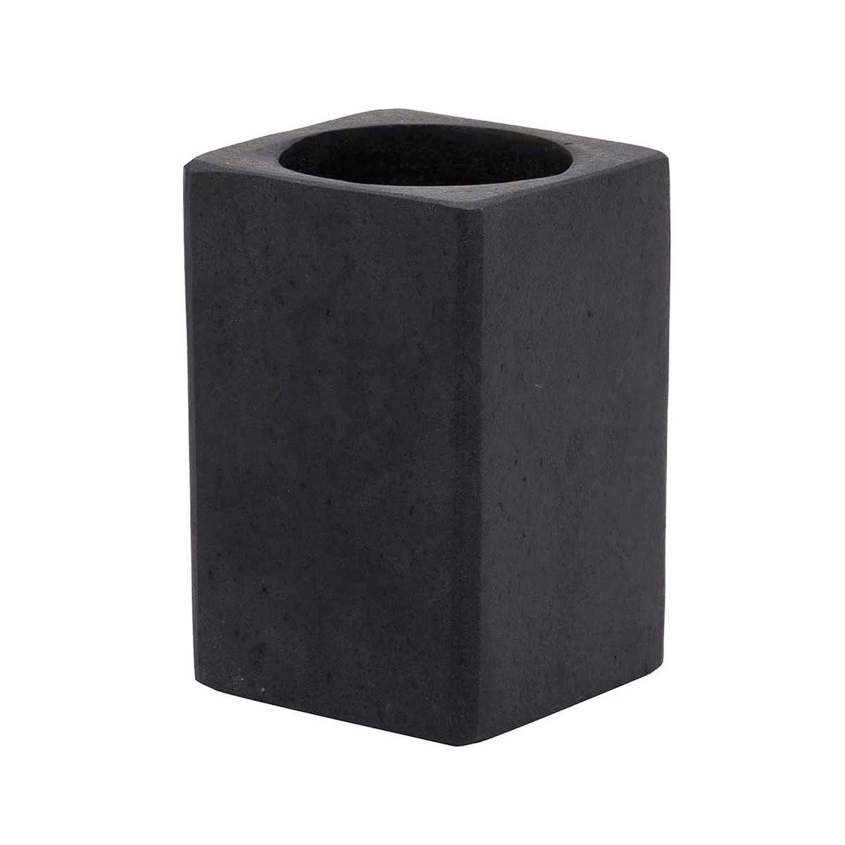 SKRIBA - Gobelet en marbre  anthracite