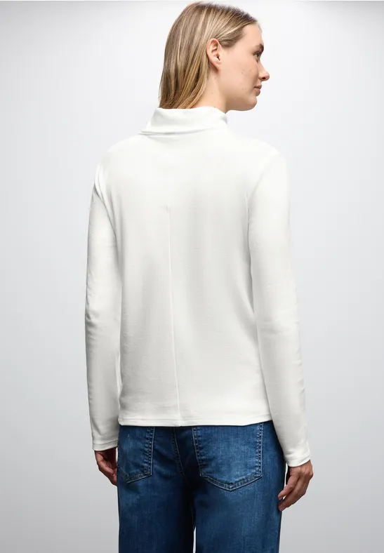 Basic Rollkragenshirt