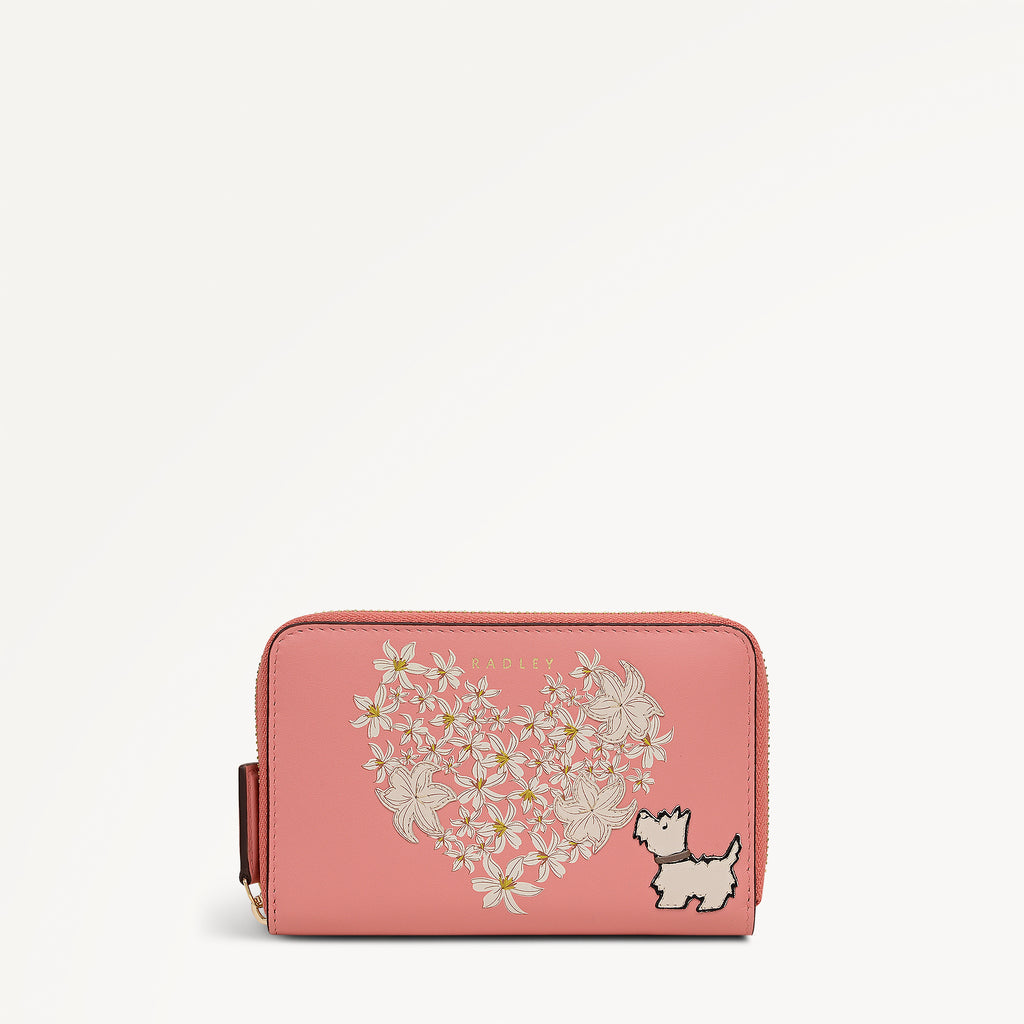 Love You Lots - Medium Zip Around Purse