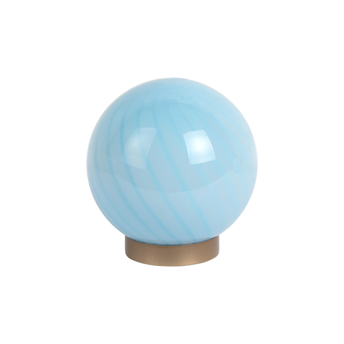 Leitmotiv tafellamp Summer Globe - blauw - 15.2x15.2x16.7cm
