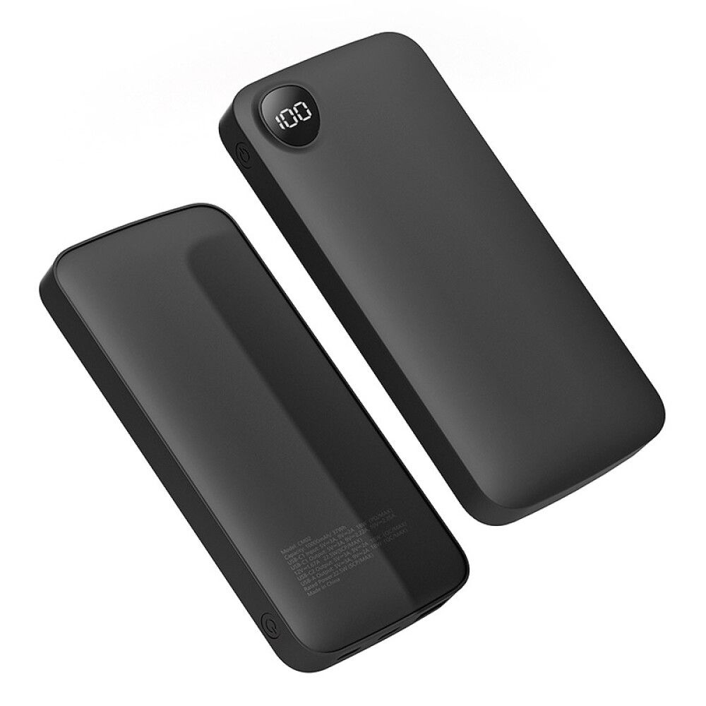 POWERBANK PD20W 10000MAH SVART