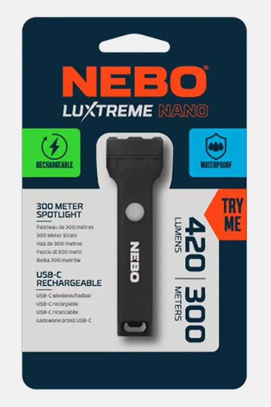 NEBO Luxtreme Nano Zaklamp
