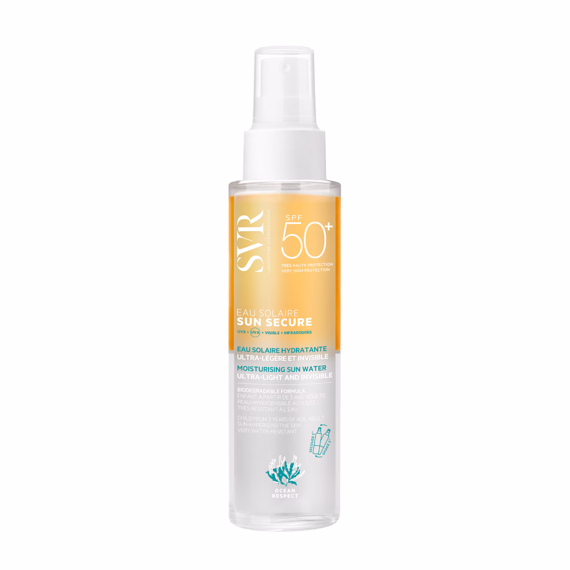 SUN SECUREEau solaire spf50+