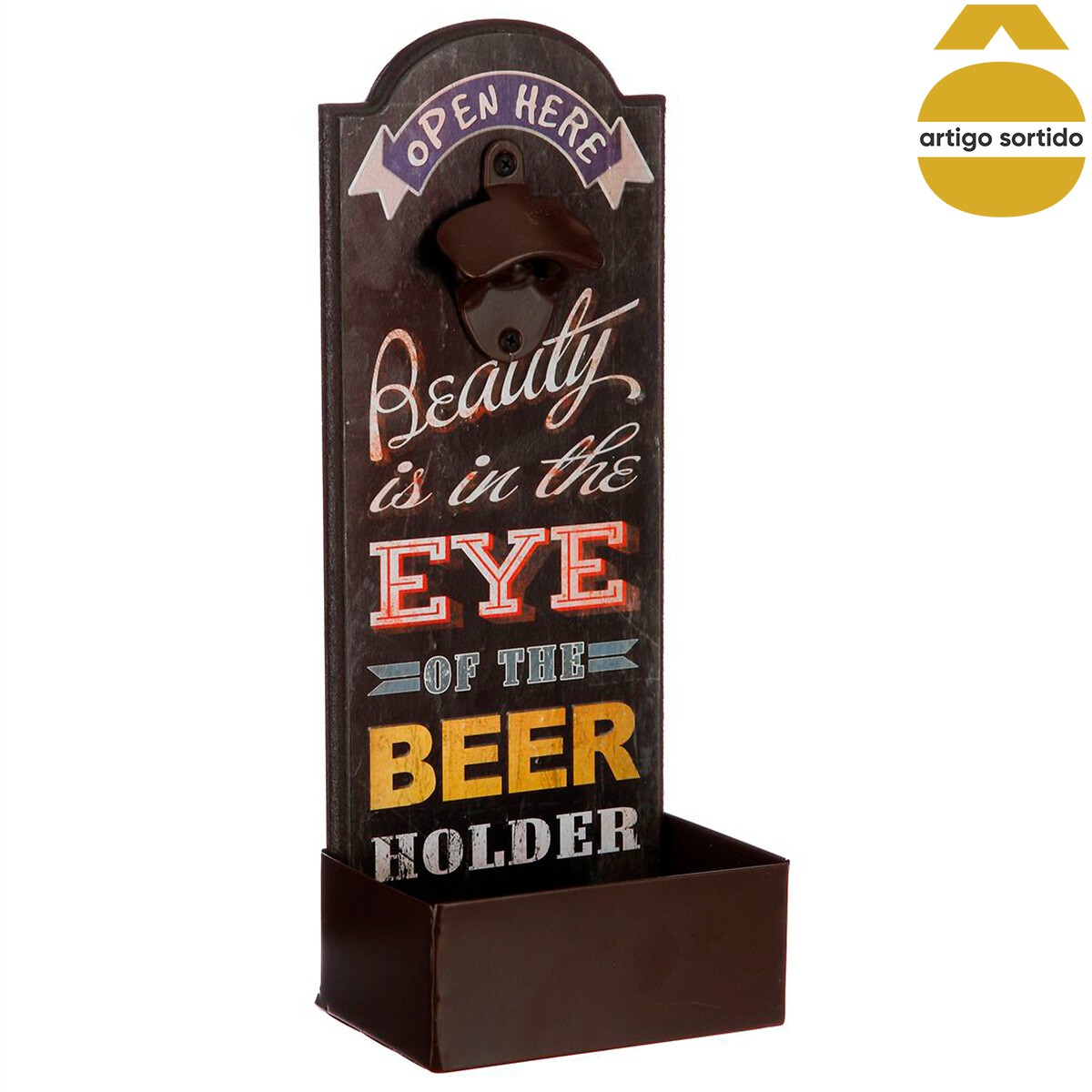 Abre cápsulas decorado