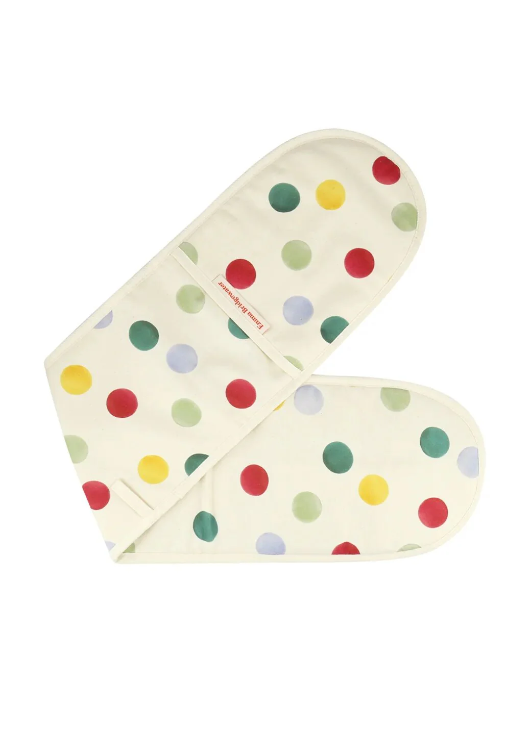 Big Polka Dot Double Oven Glove & Tea Towel Set