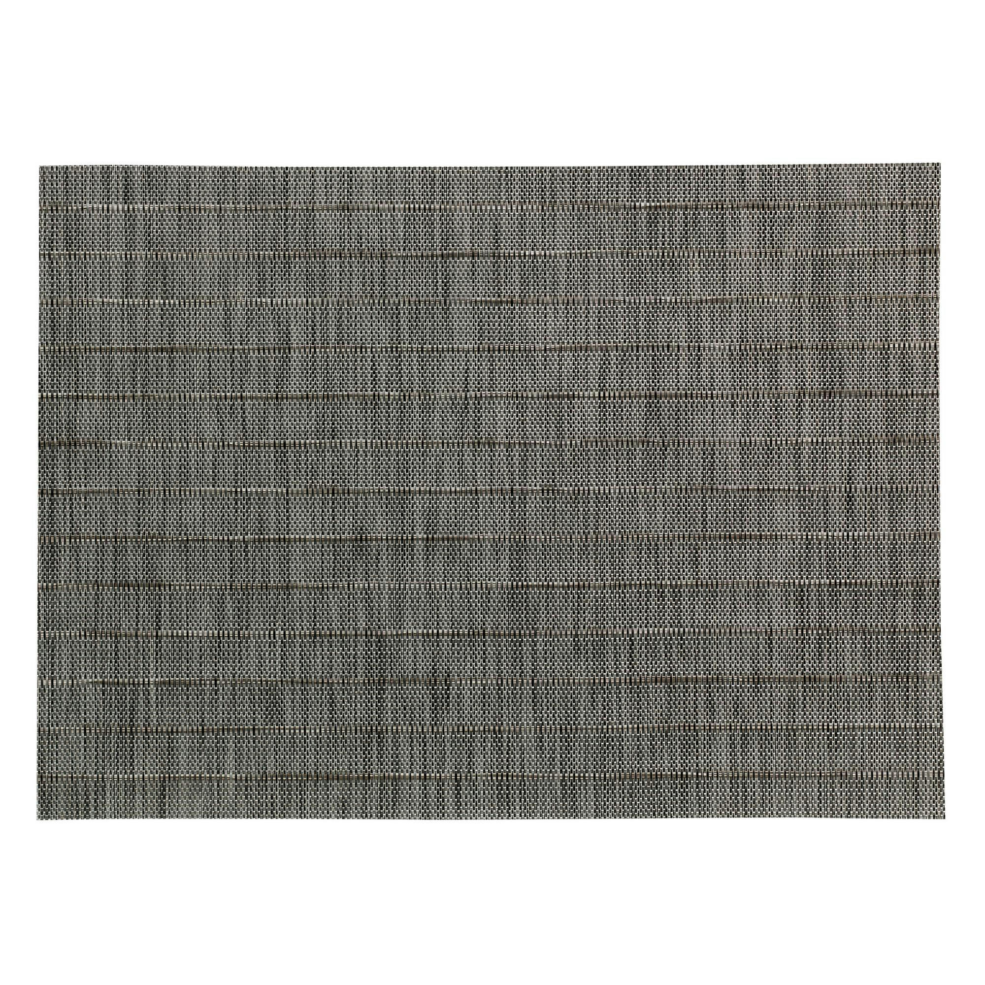 MANOKA - Set de table  en pvc ombre/argent 33 x 45