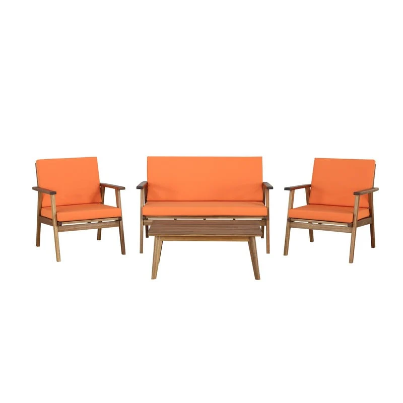 Saco 4-Piece Outdoor Chat Set