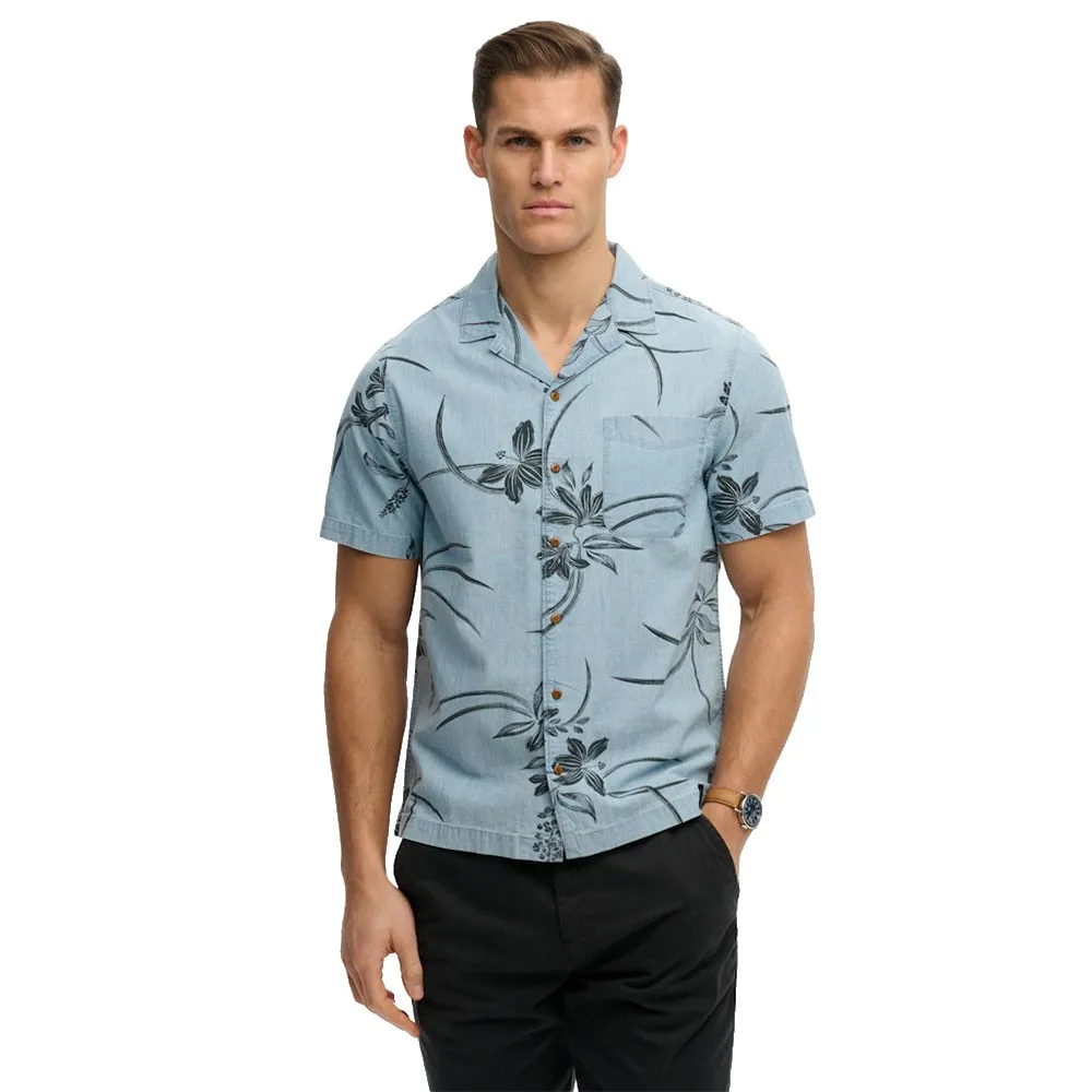 Superdry Vintage Loom Cabana short sleeve shirt
