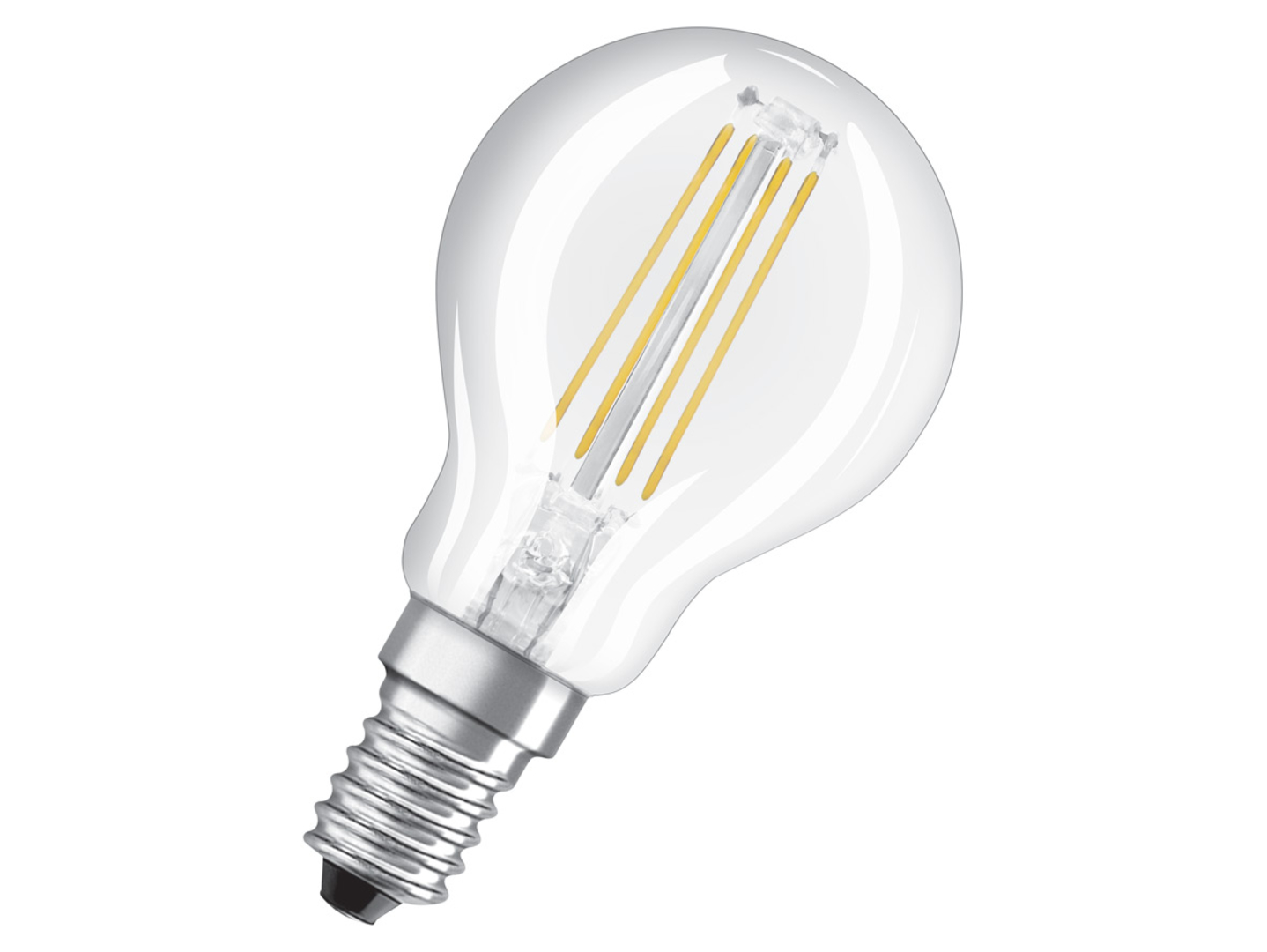 Żarówka LED E14 z ciepłą barwą światła
