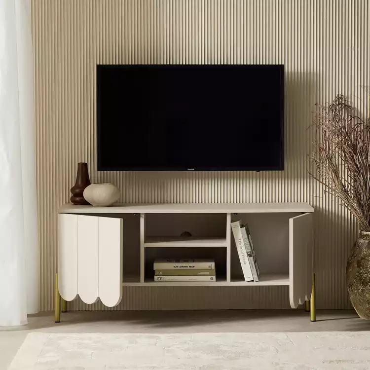 Habitat Fala 2 Door TV Unit - Natural