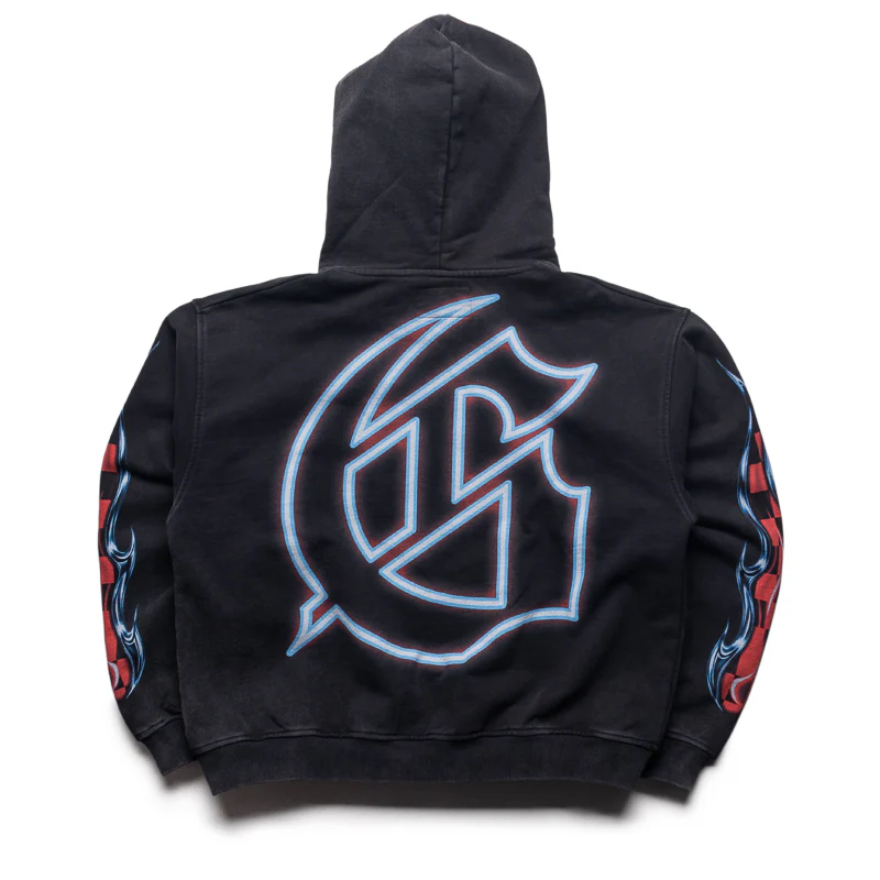 Godspeed New York Drive In Hoodie - Black Wash