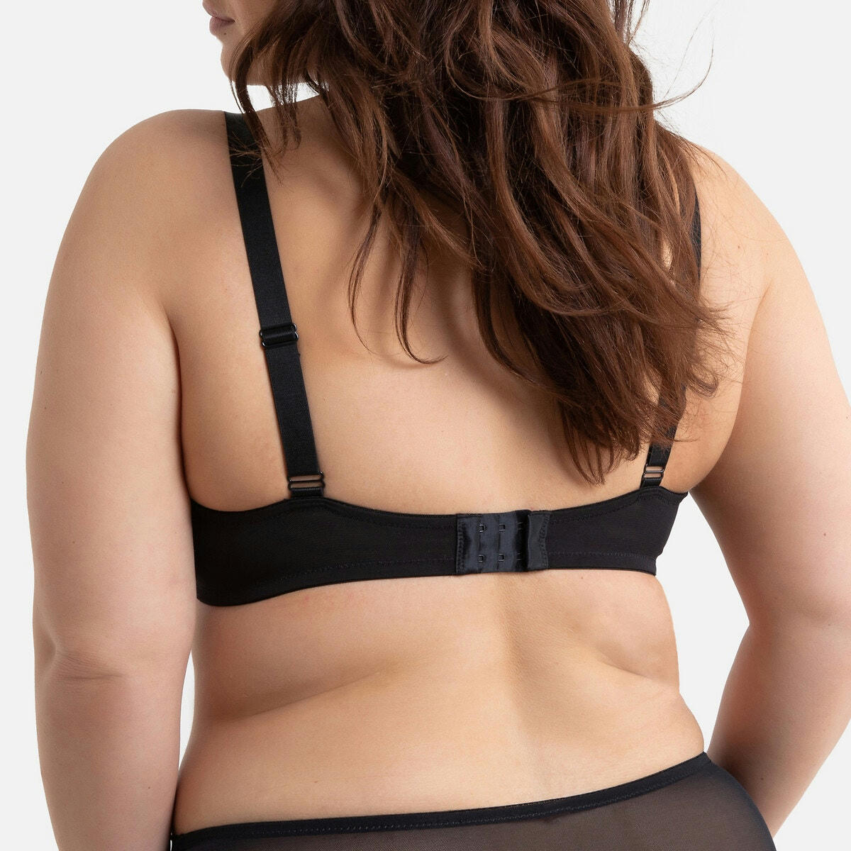 Soutien-gorge foulard grande taille en dentelle