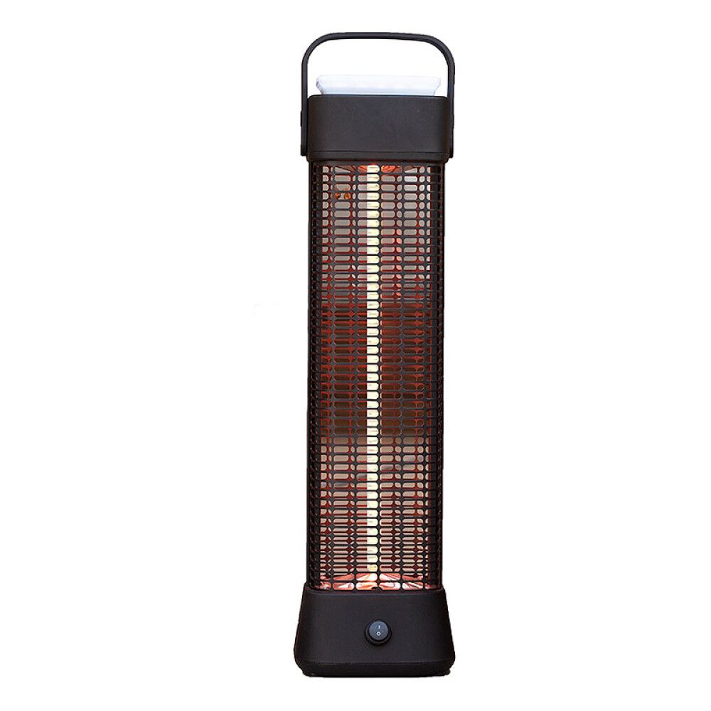 TERRASSEVARMER VOLTOMAT JUVELIA GULV SVART 1200W
