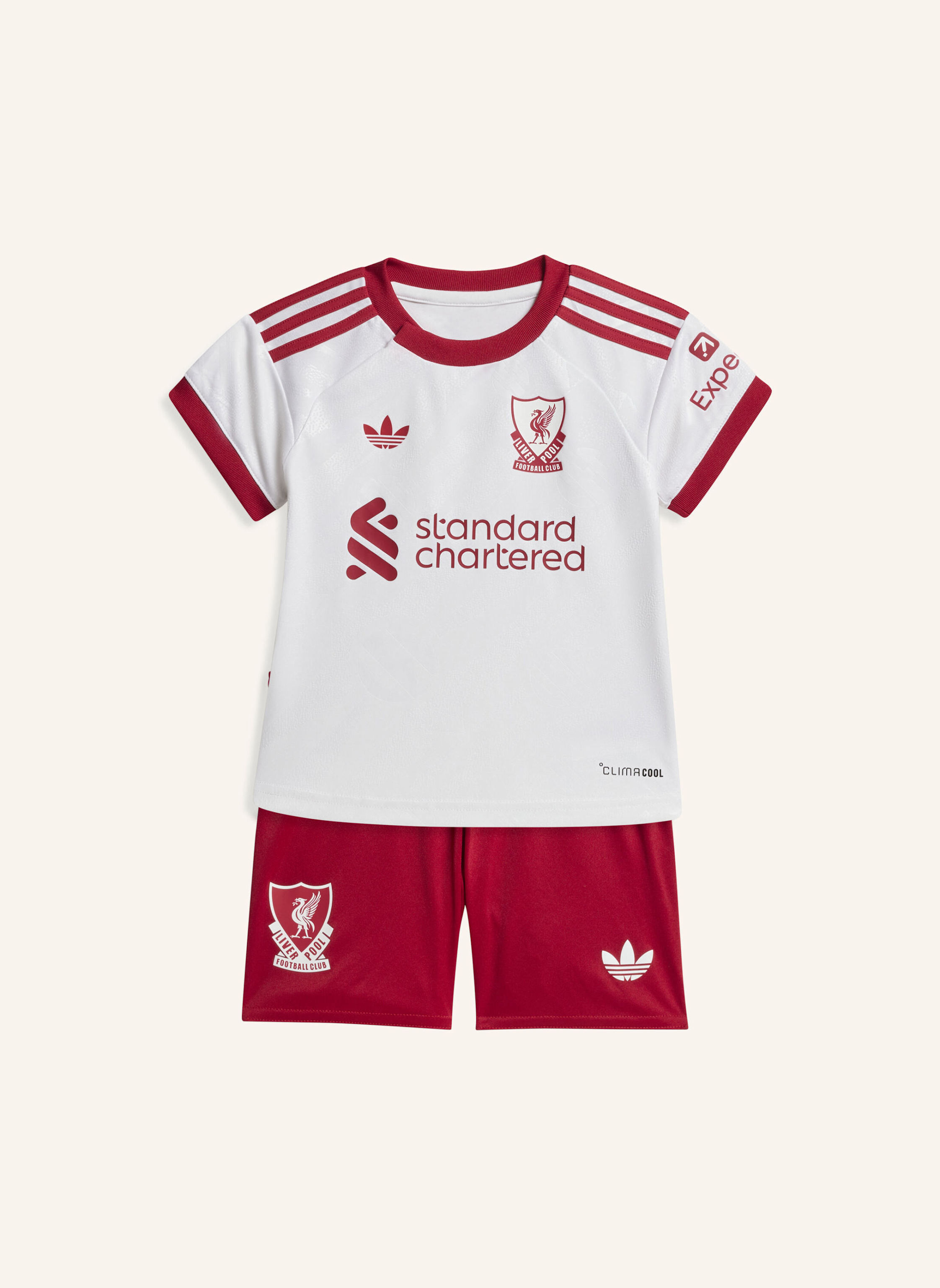 adidas LIVERPOOL FC 26/27 MINI-AUSWÄRTSAUSRÜSTUNG